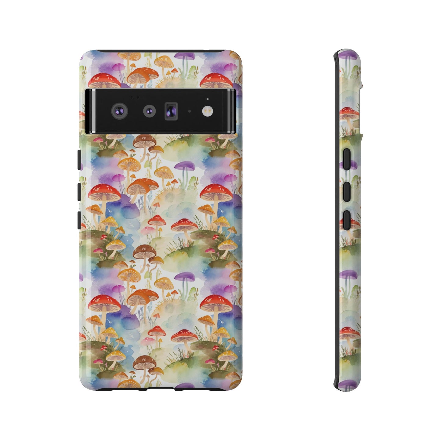 Mushroom Phone Case | Shroom Phone Cover | Hippie Themed Phone Case | Cute mushroom Pattern | Tough Case