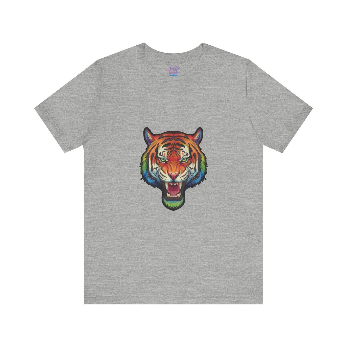 Colorful Rainbow Tiger Tee