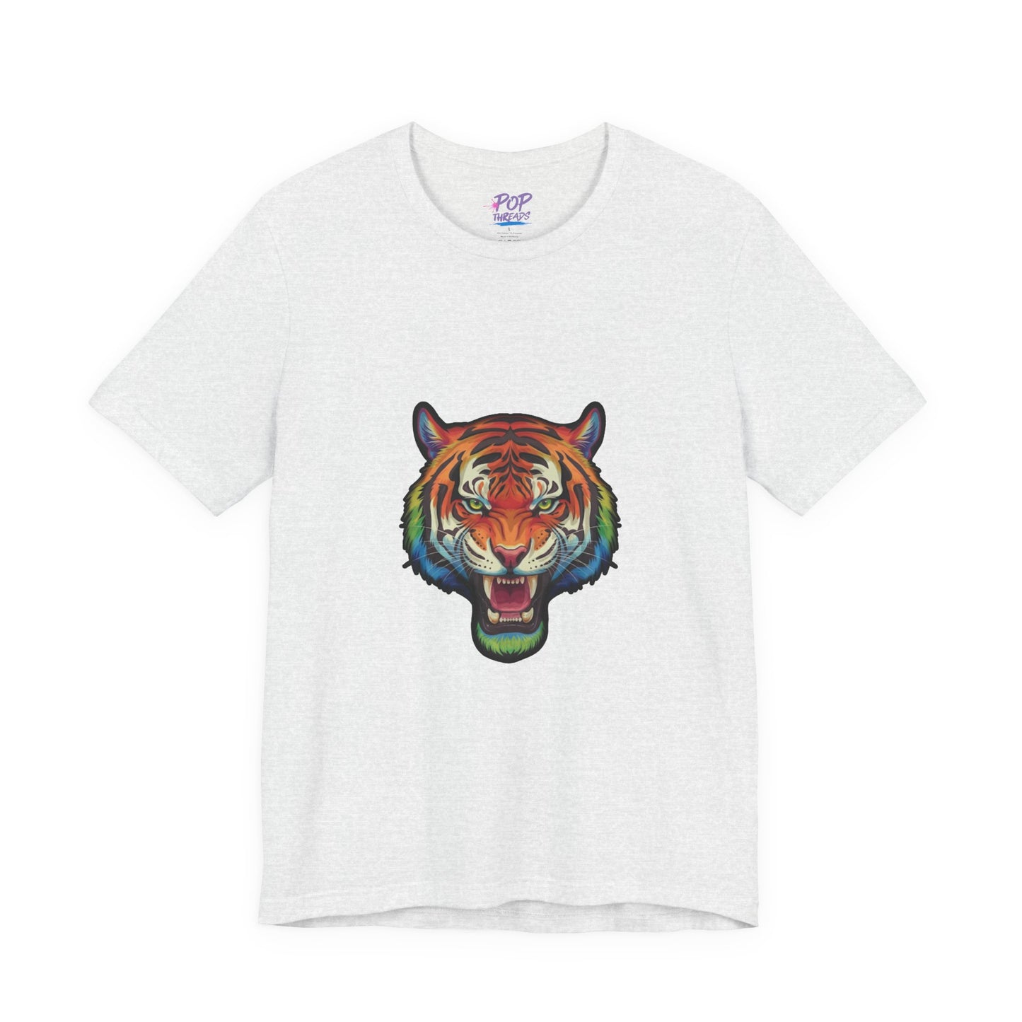 Colorful Rainbow Tiger Tee