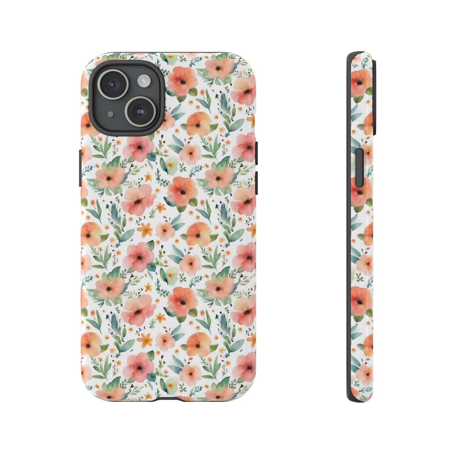 Watercolor Floral Print | Tough Cases | IPhone Case | Samsung Case | Flower Phone Case | Floral Case
