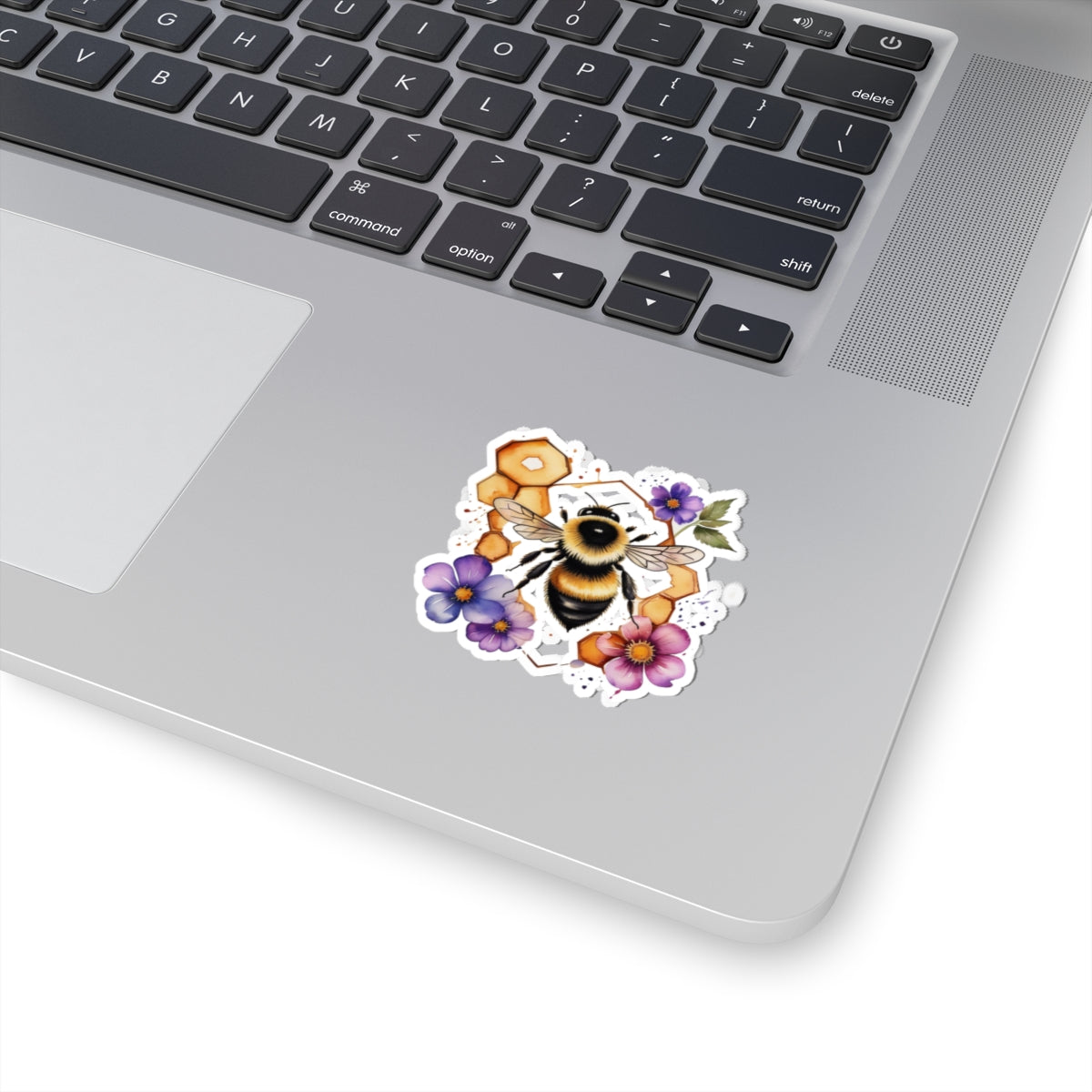 Bubble Bee Kiss Cut Stickers Durable Vinyl Decals For Decor