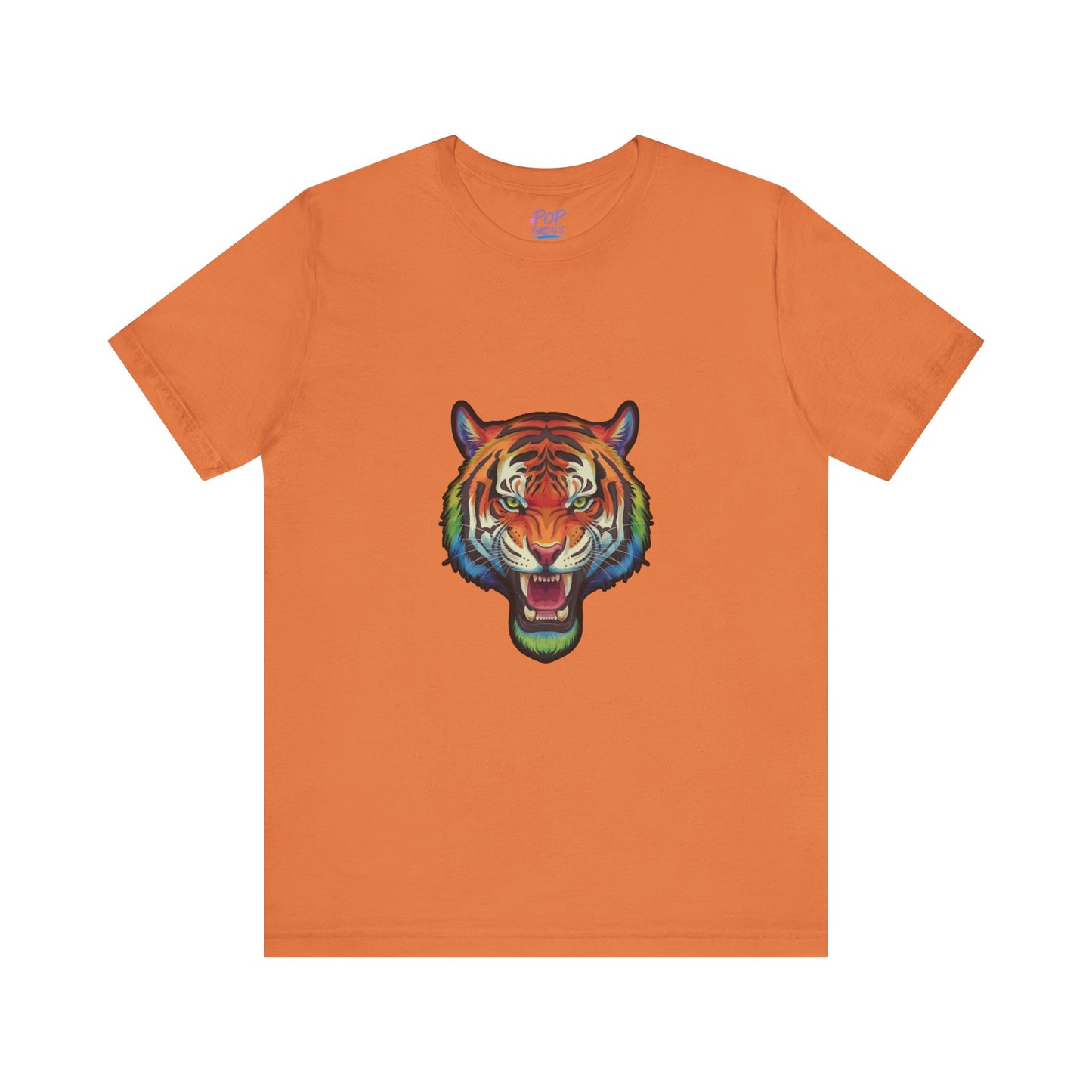 Colorful Rainbow Tiger Tee