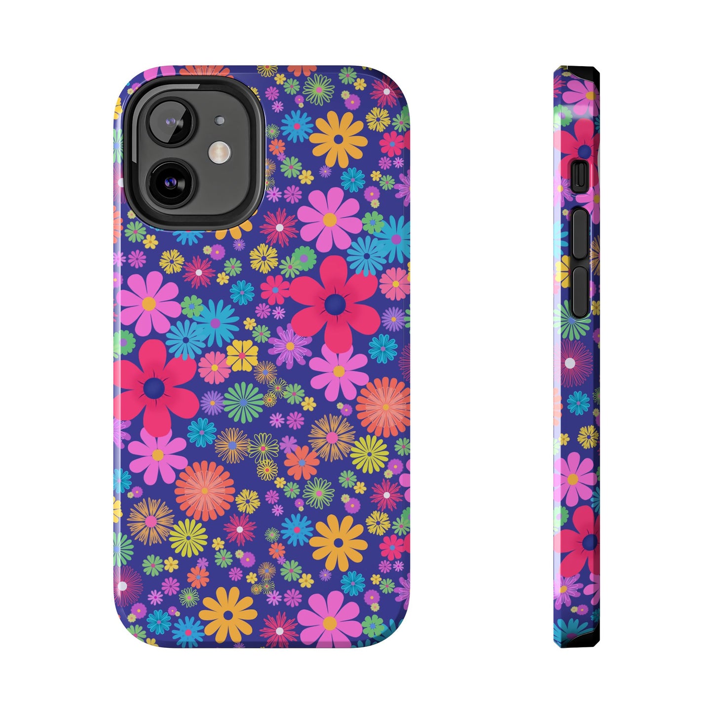 Colorful Floral Tough Phone Cases