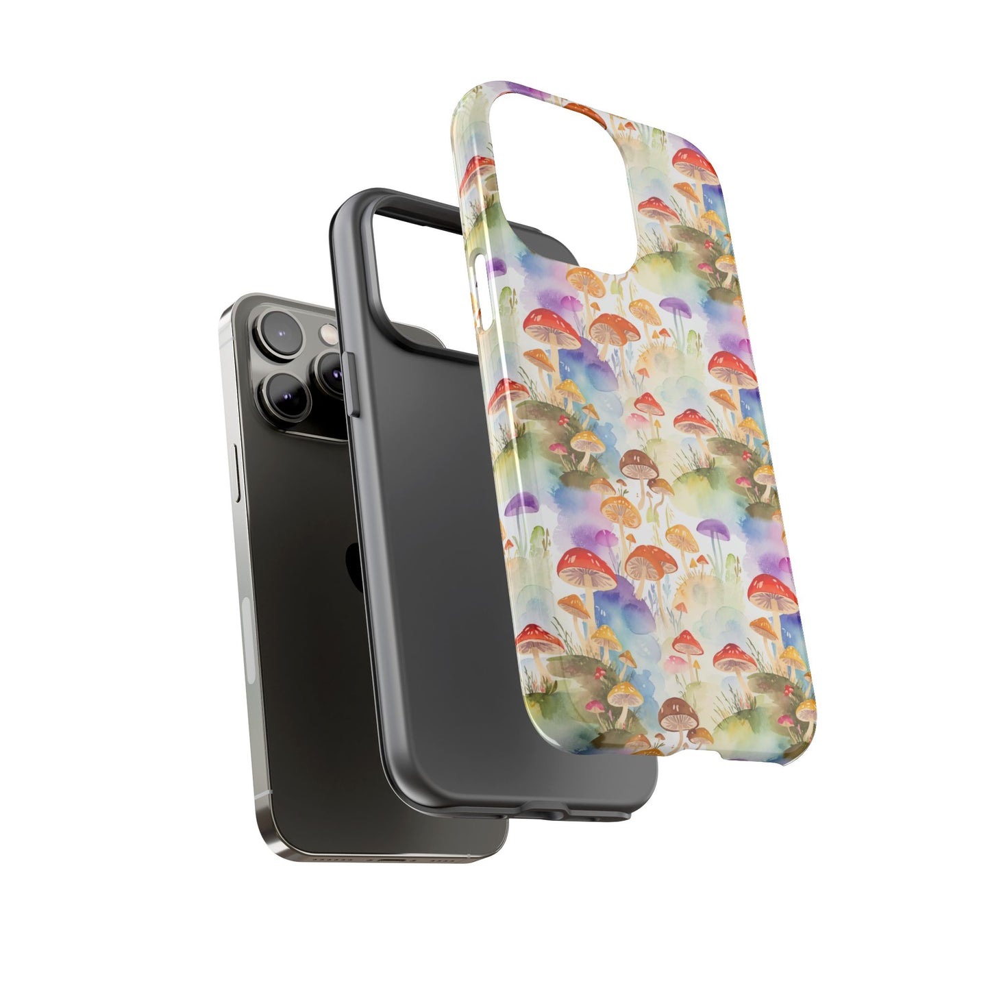 Mushroom Phone Case | Shroom Phone Cover | Hippie Themed Phone Case | Cute mushroom Pattern | Tough Case