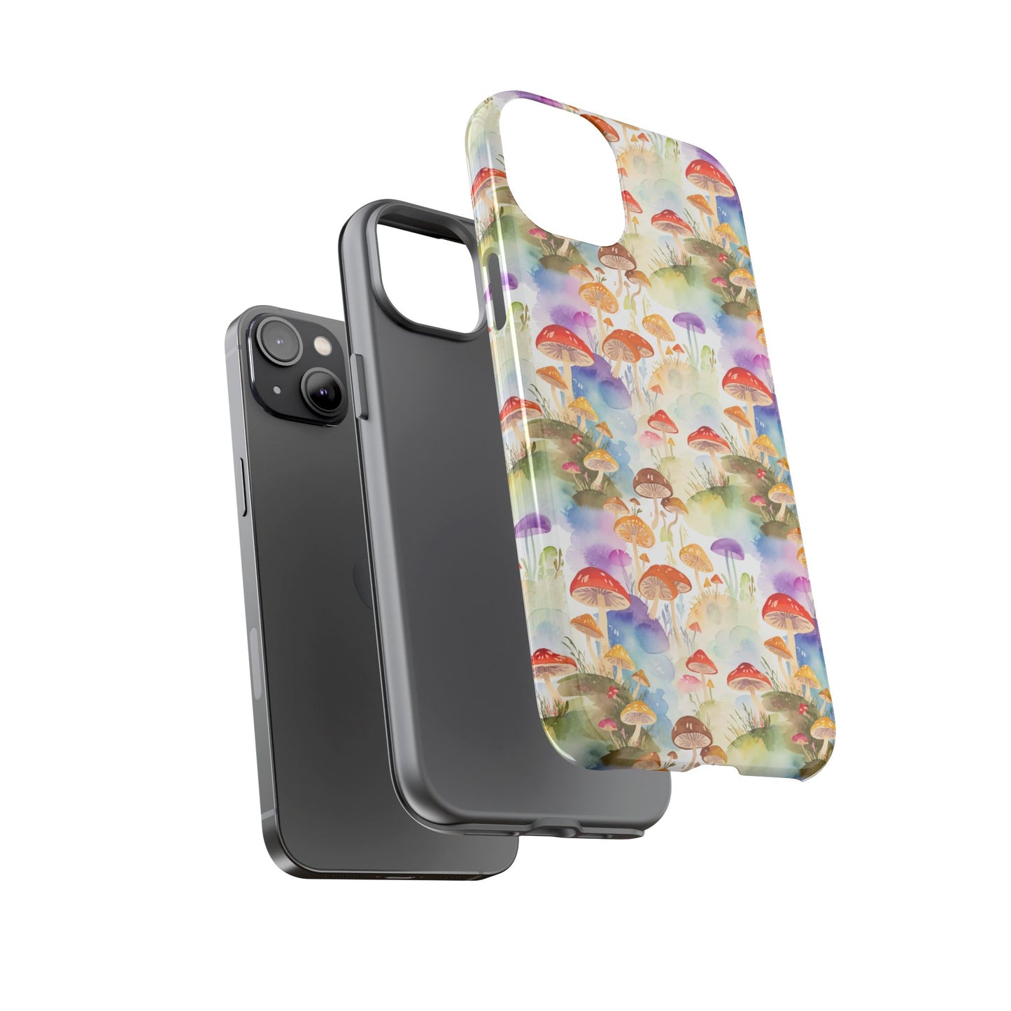 Mushroom Phone Case | Shroom Phone Cover | Hippie Themed Phone Case | Cute mushroom Pattern | Tough Case