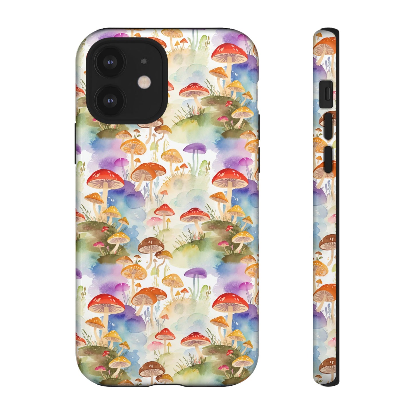 Mushroom Phone Case | Shroom Phone Cover | Hippie Themed Phone Case | Cute mushroom Pattern | Tough Case