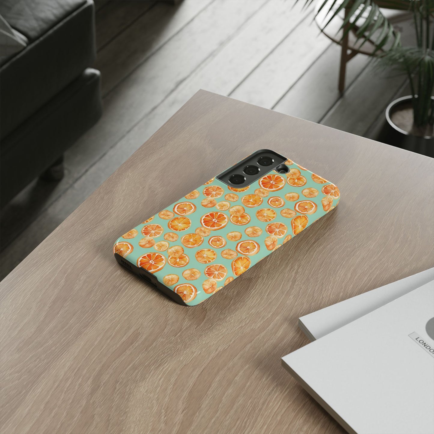 Sunday Orange | Tough Cases | Cute Phone Case | Protective Case | iPhone Case | Samsung Case