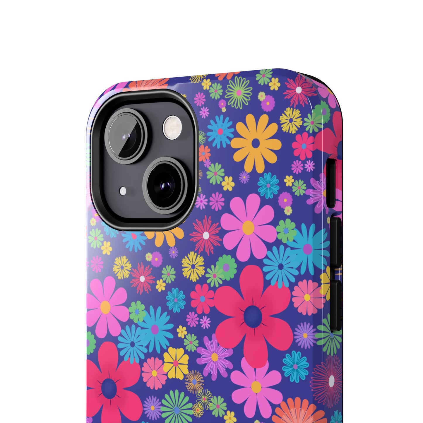 Colorful Floral Tough Phone Cases