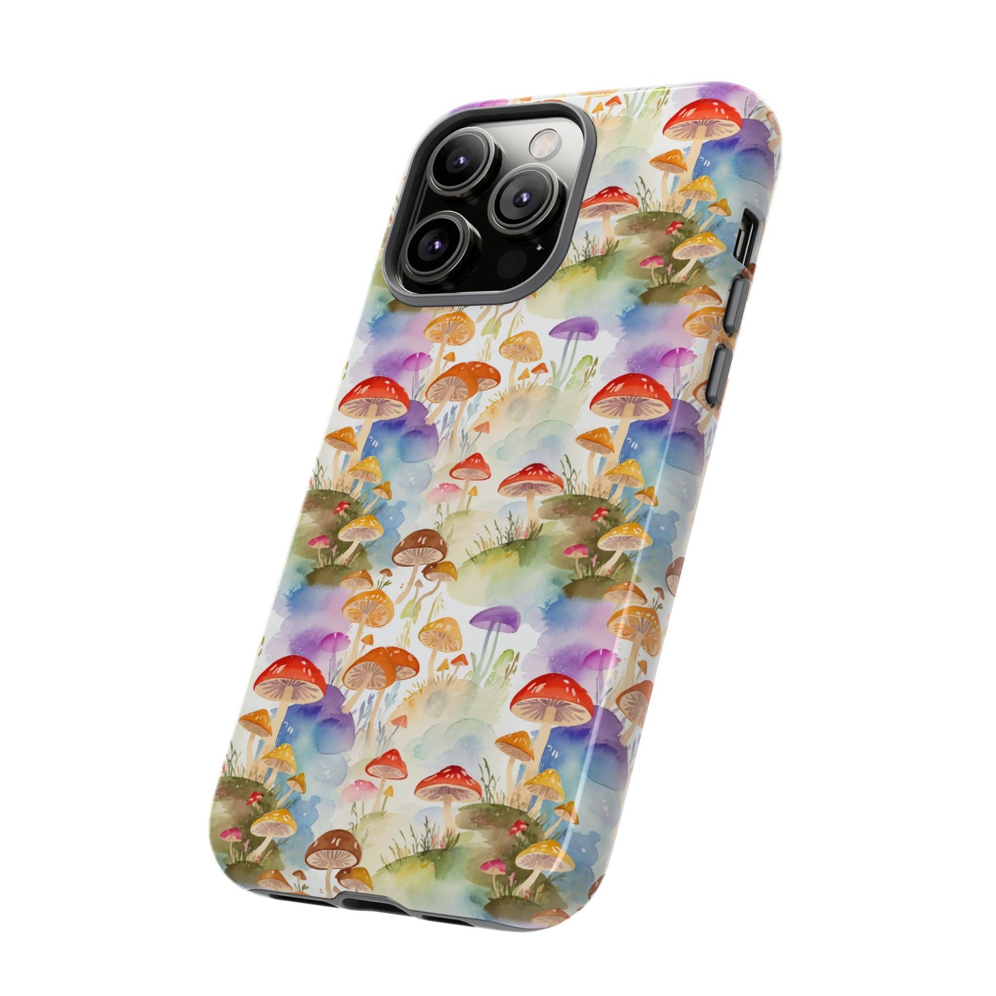 Mushroom Phone Case | Shroom Phone Cover | Hippie Themed Phone Case | Cute mushroom Pattern | Tough Case