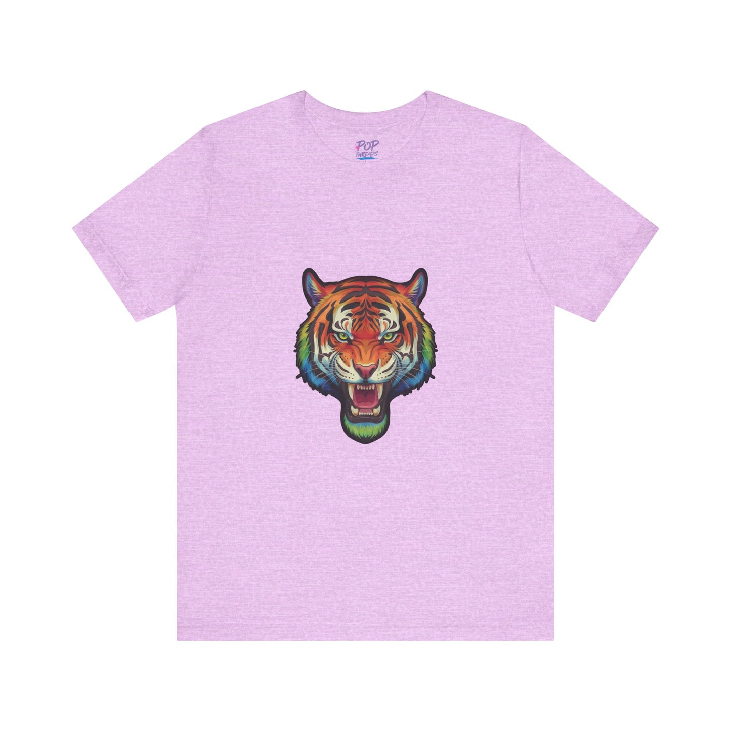 Colorful Rainbow Tiger Tee