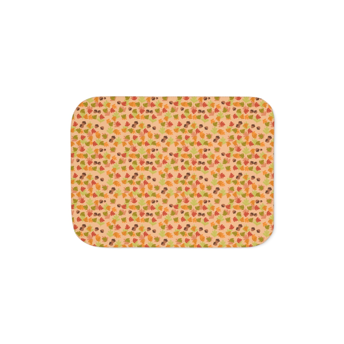 Autumn Leaves Soft Plush Blanket
