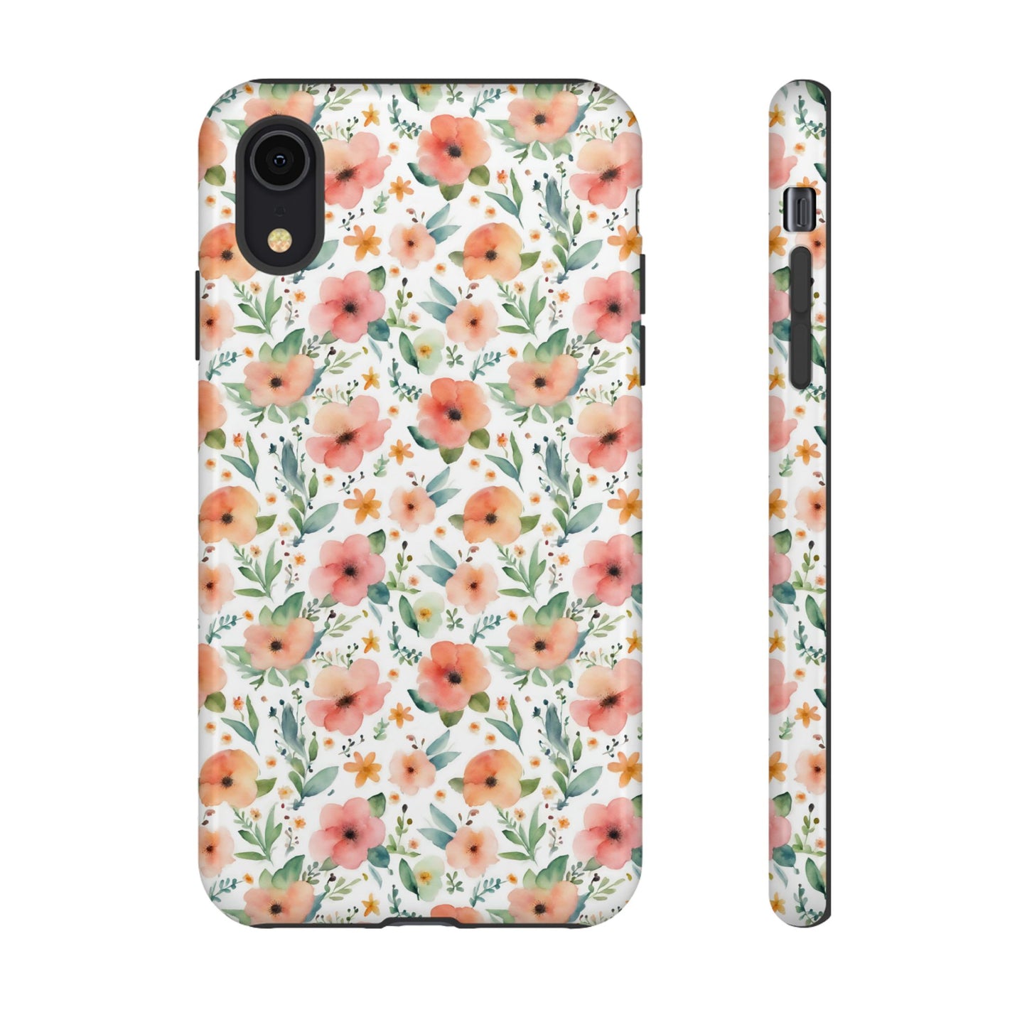 Watercolor Floral Print | Tough Cases | IPhone Case | Samsung Case | Flower Phone Case | Floral Case