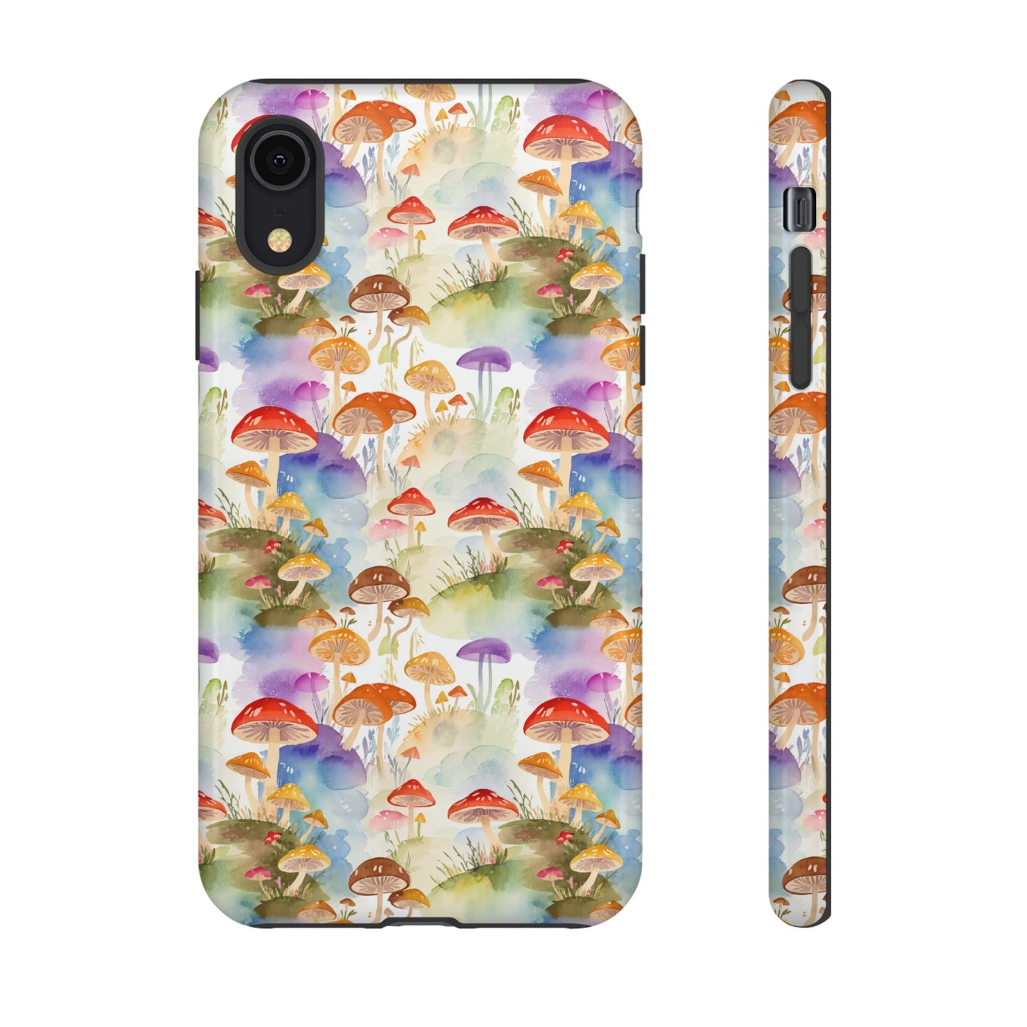 Mushroom Phone Case | Shroom Phone Cover | Hippie Themed Phone Case | Cute mushroom Pattern | Tough Case
