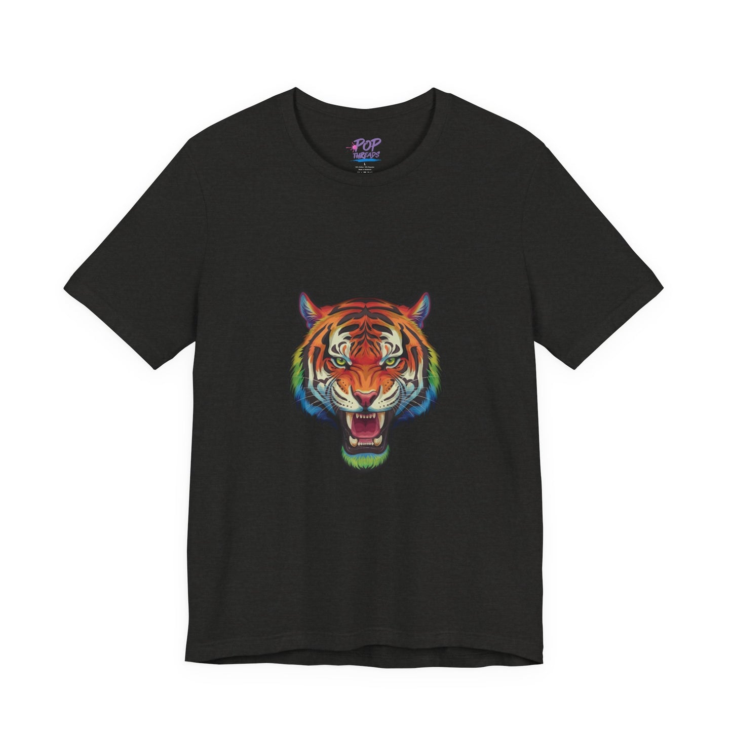Colorful Rainbow Tiger Tee