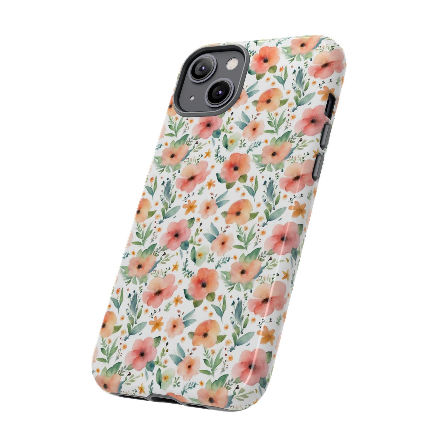 Watercolor Floral Print | Tough Cases | IPhone Case | Samsung Case | Flower Phone Case | Floral Case