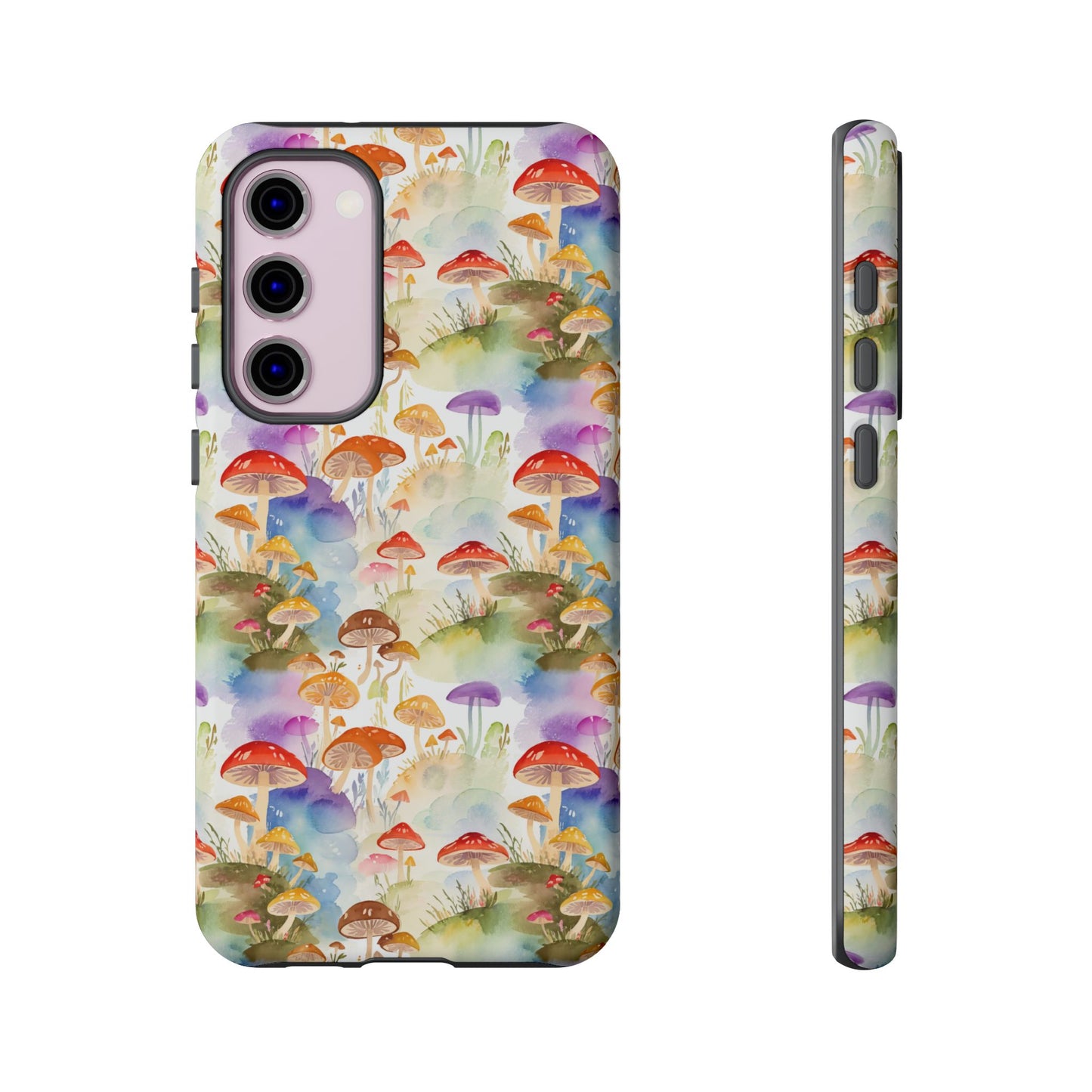 Mushroom Phone Case | Shroom Phone Cover | Hippie Themed Phone Case | Cute mushroom Pattern | Tough Case