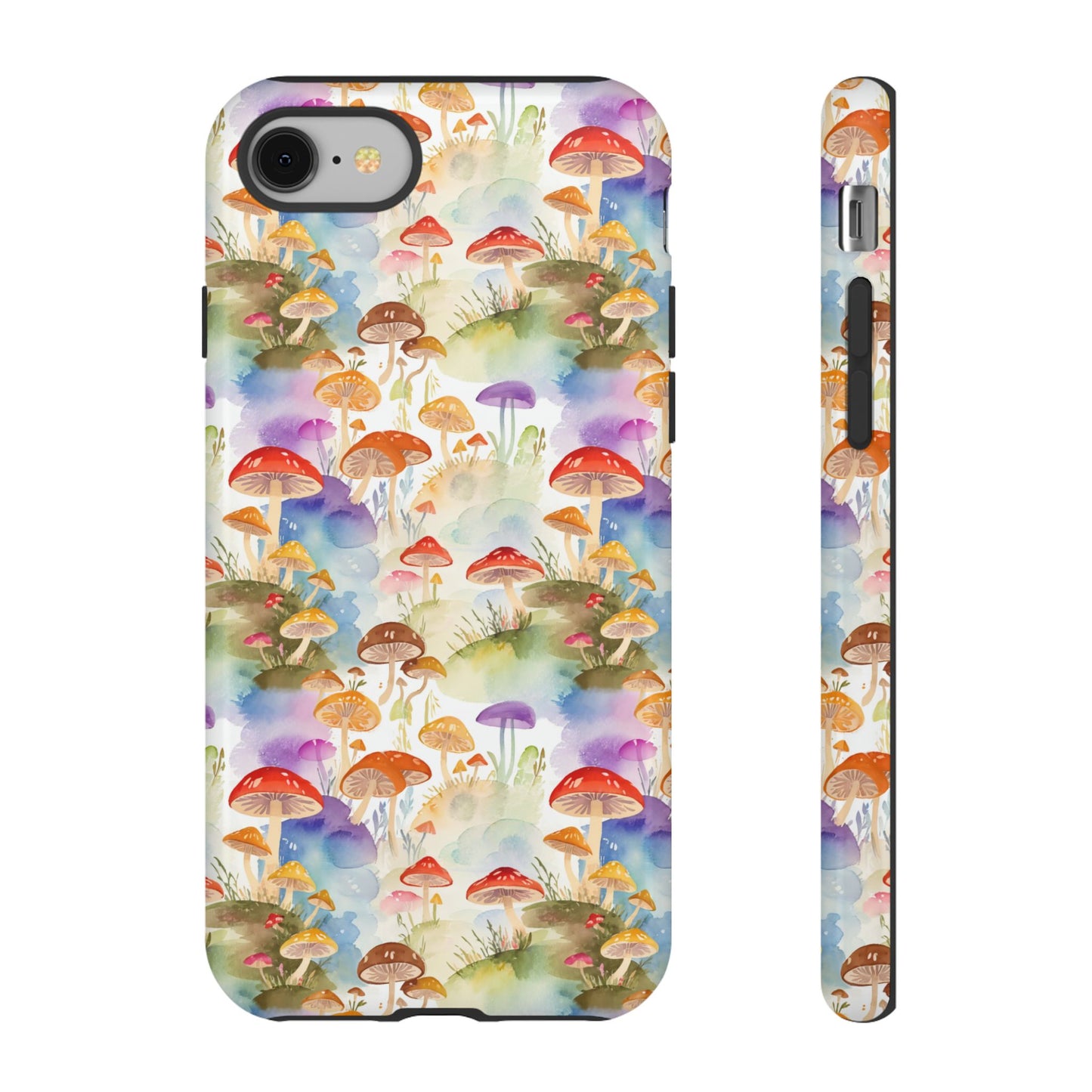 Mushroom Phone Case | Shroom Phone Cover | Hippie Themed Phone Case | Cute mushroom Pattern | Tough Case