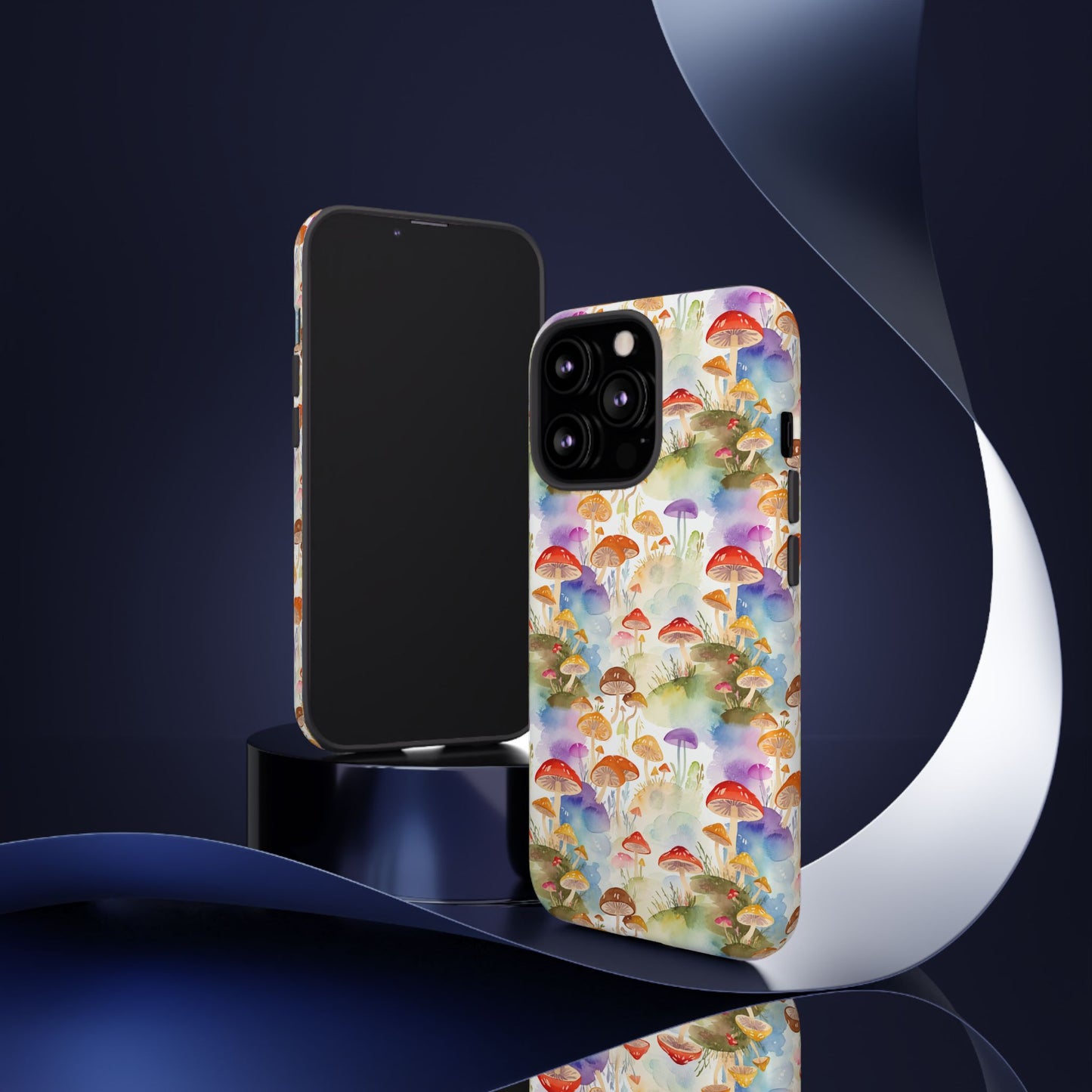Mushroom Phone Case | Shroom Phone Cover | Hippie Themed Phone Case | Cute mushroom Pattern | Tough Case