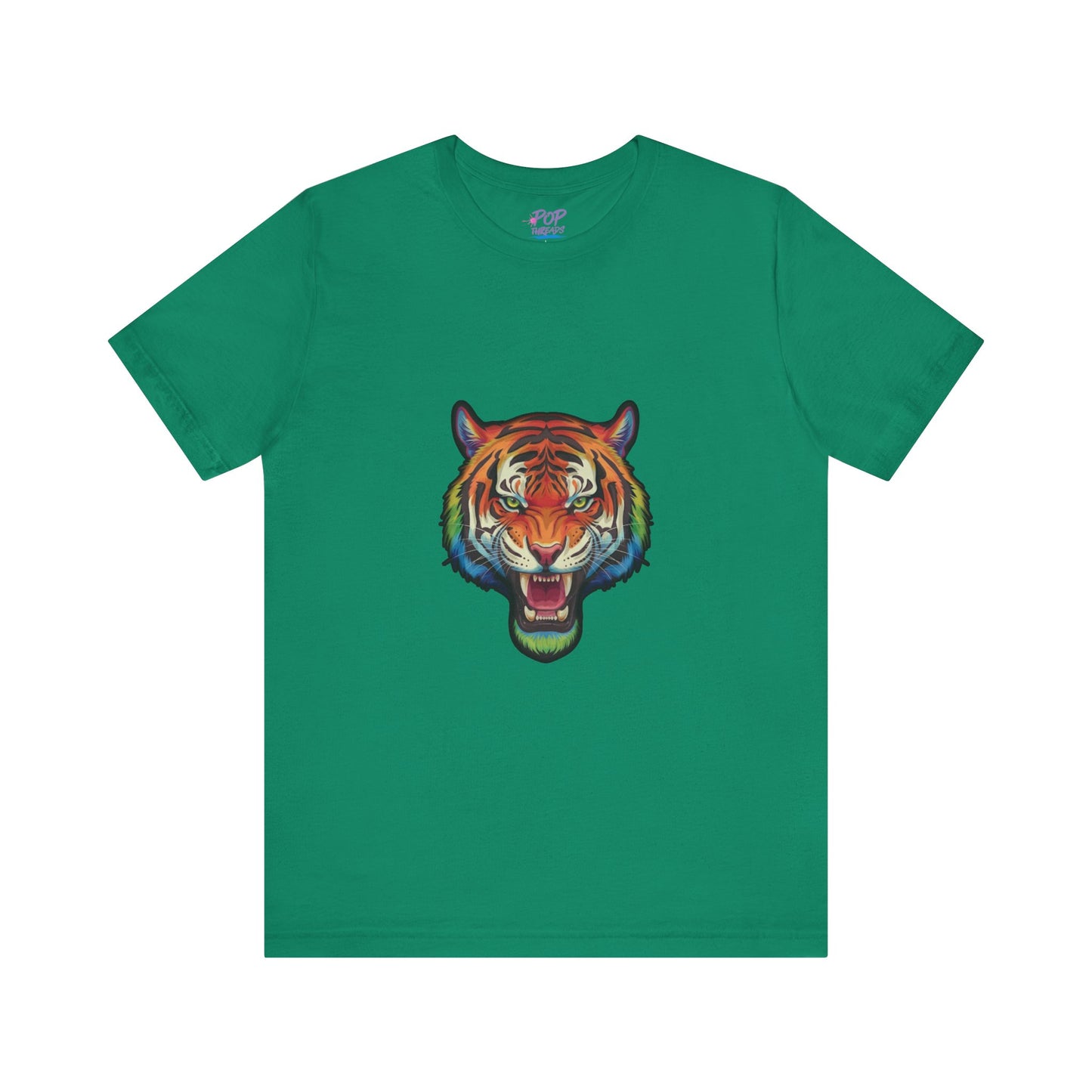 Colorful Rainbow Tiger Tee