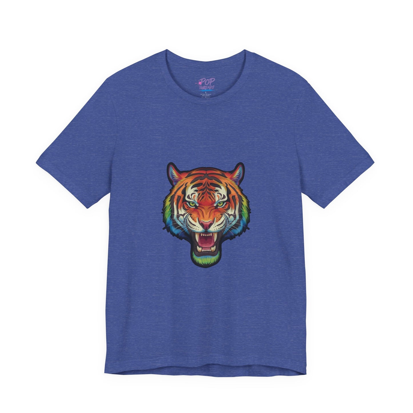 Colorful Rainbow Tiger Tee