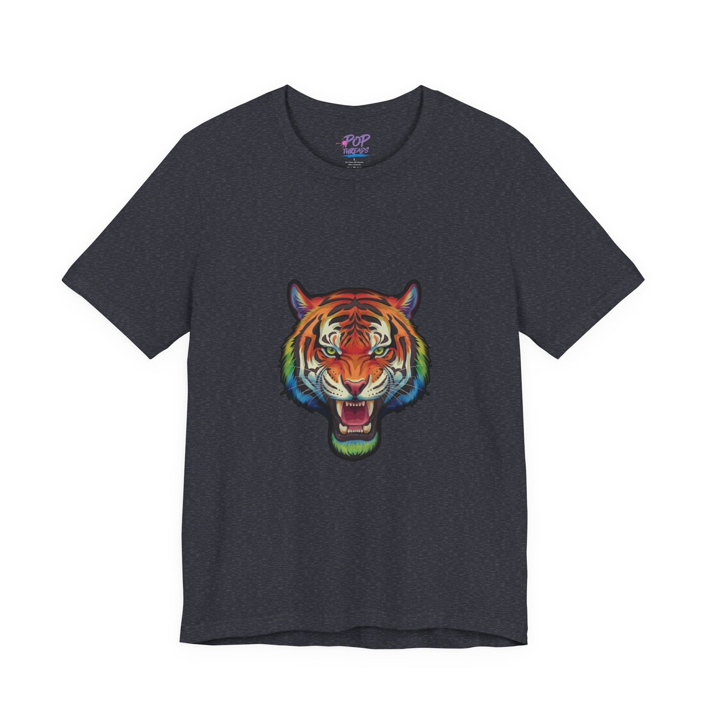 Colorful Rainbow Tiger Tee