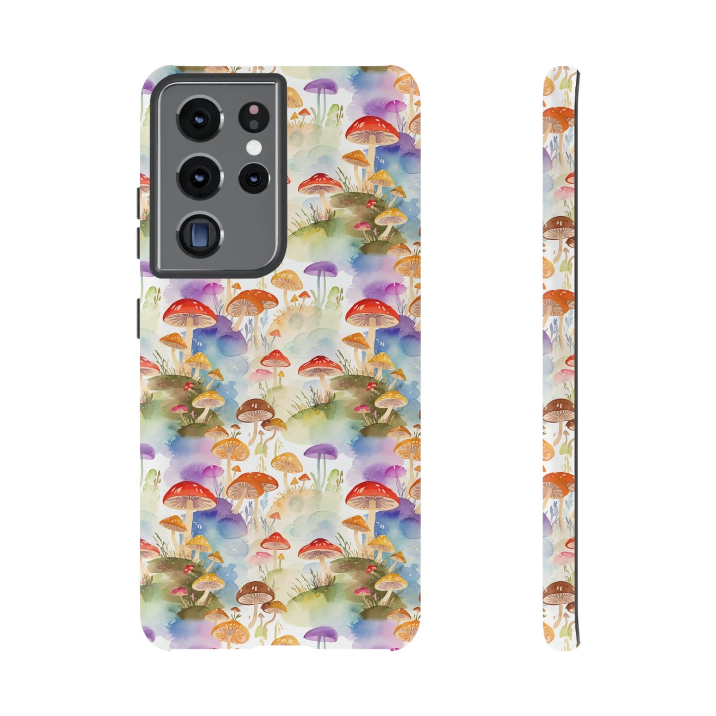 Mushroom Phone Case | Shroom Phone Cover | Hippie Themed Phone Case | Cute mushroom Pattern | Tough Case