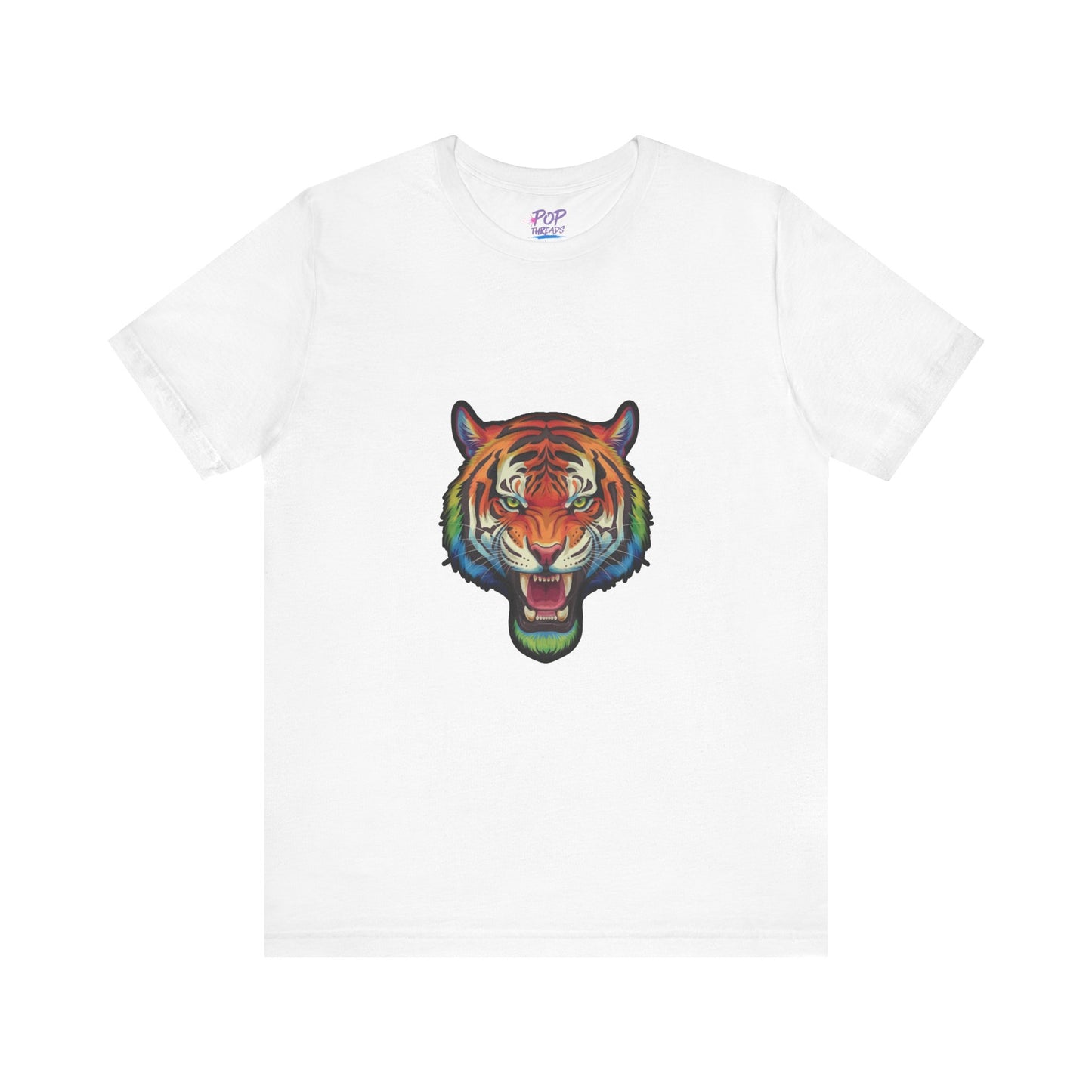 Colorful Rainbow Tiger Tee
