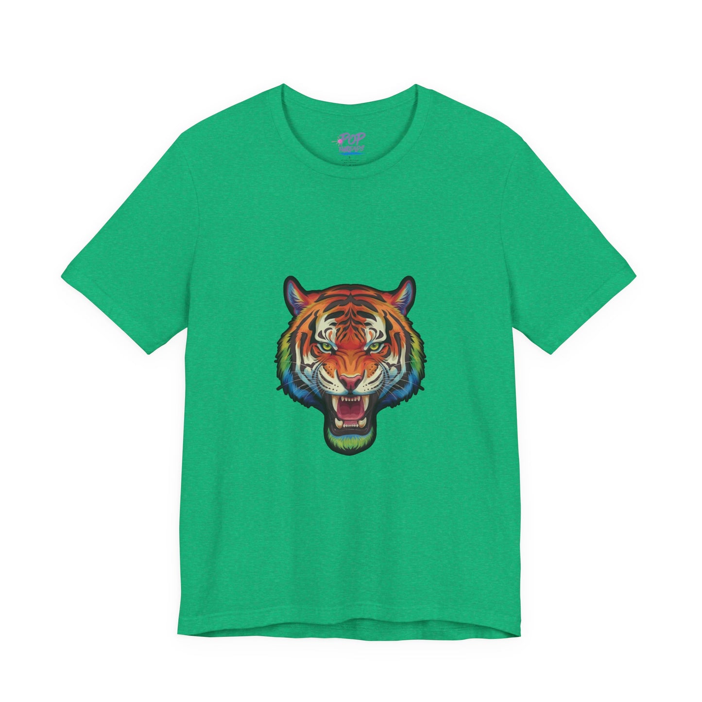 Colorful Rainbow Tiger Tee