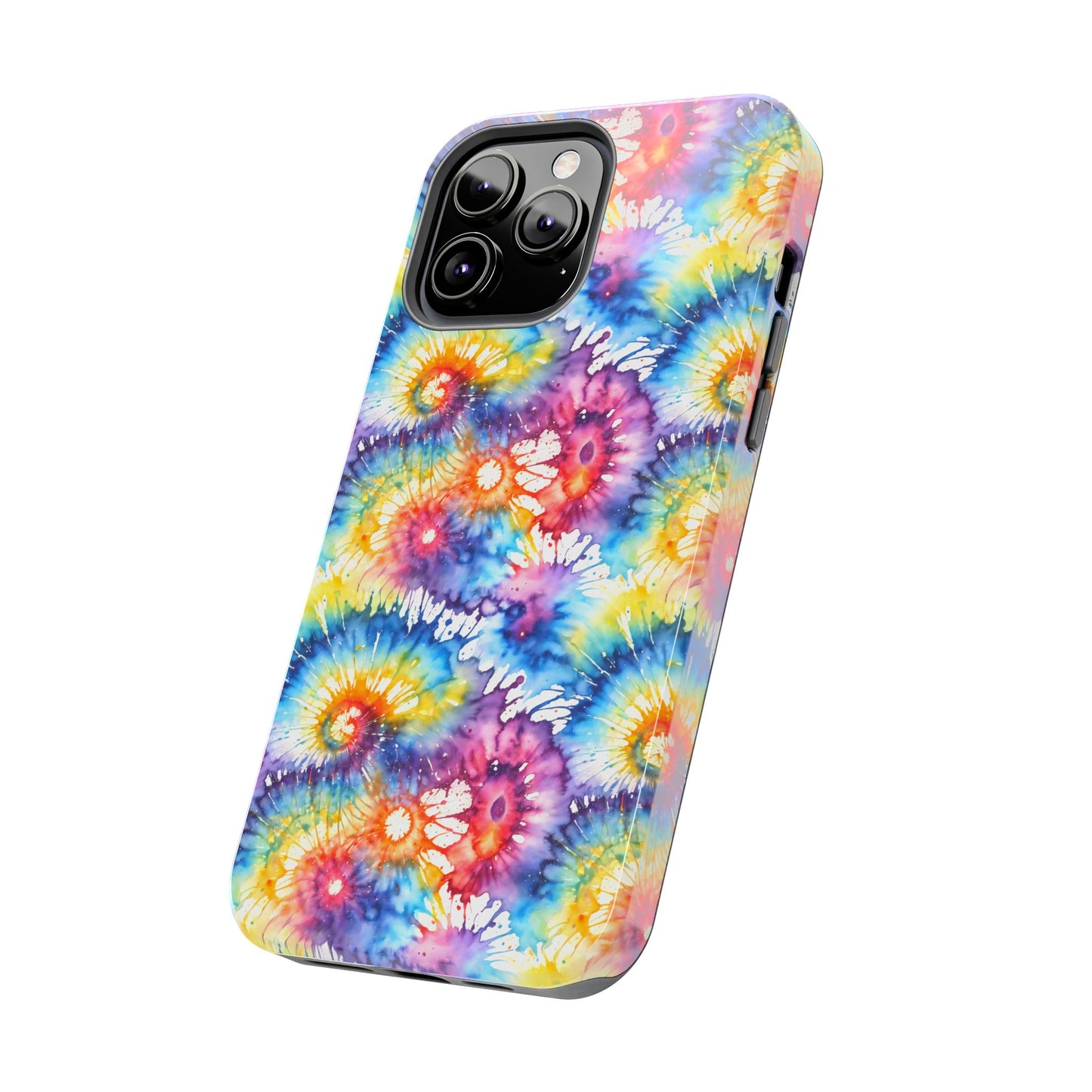 Rainbow Tye Dye Phone Case | Hippie Rainbow Phone Case | Boho Tye Dye | Tough Phone Case | Cute Rainbow Phone Case