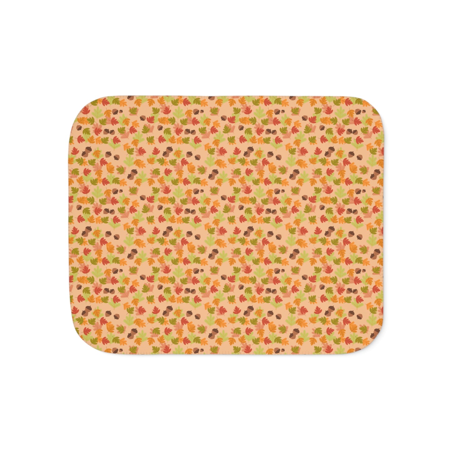 Autumn Leaves Soft Plush Blanket