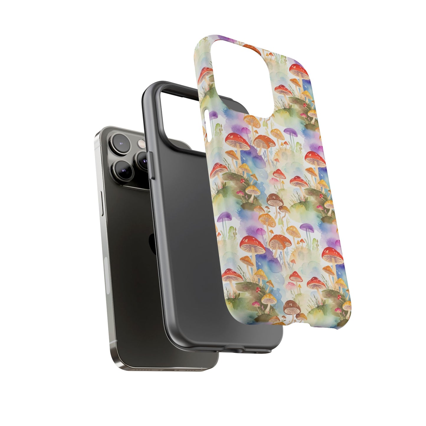 Mushroom Phone Case | Shroom Phone Cover | Hippie Themed Phone Case | Cute mushroom Pattern | Tough Case