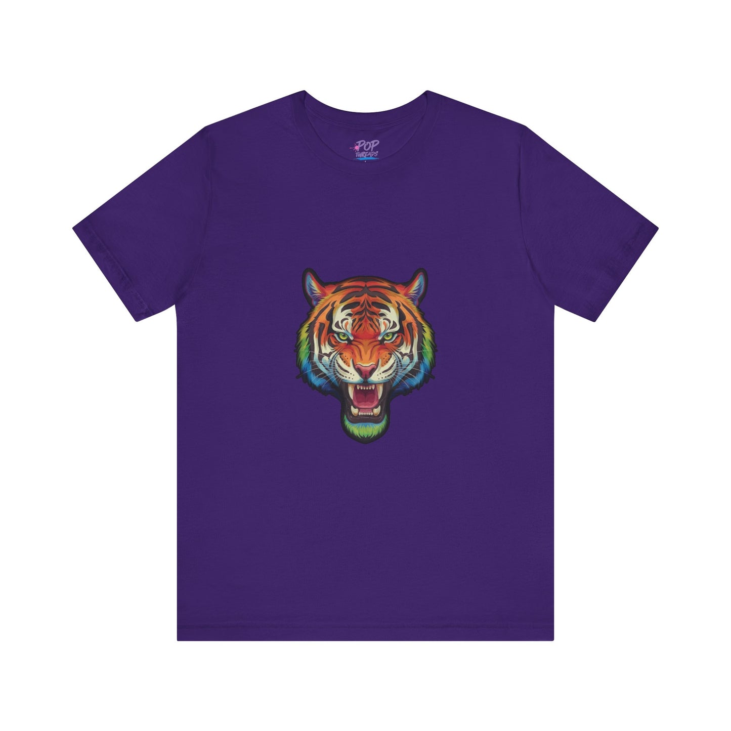 Colorful Rainbow Tiger Tee