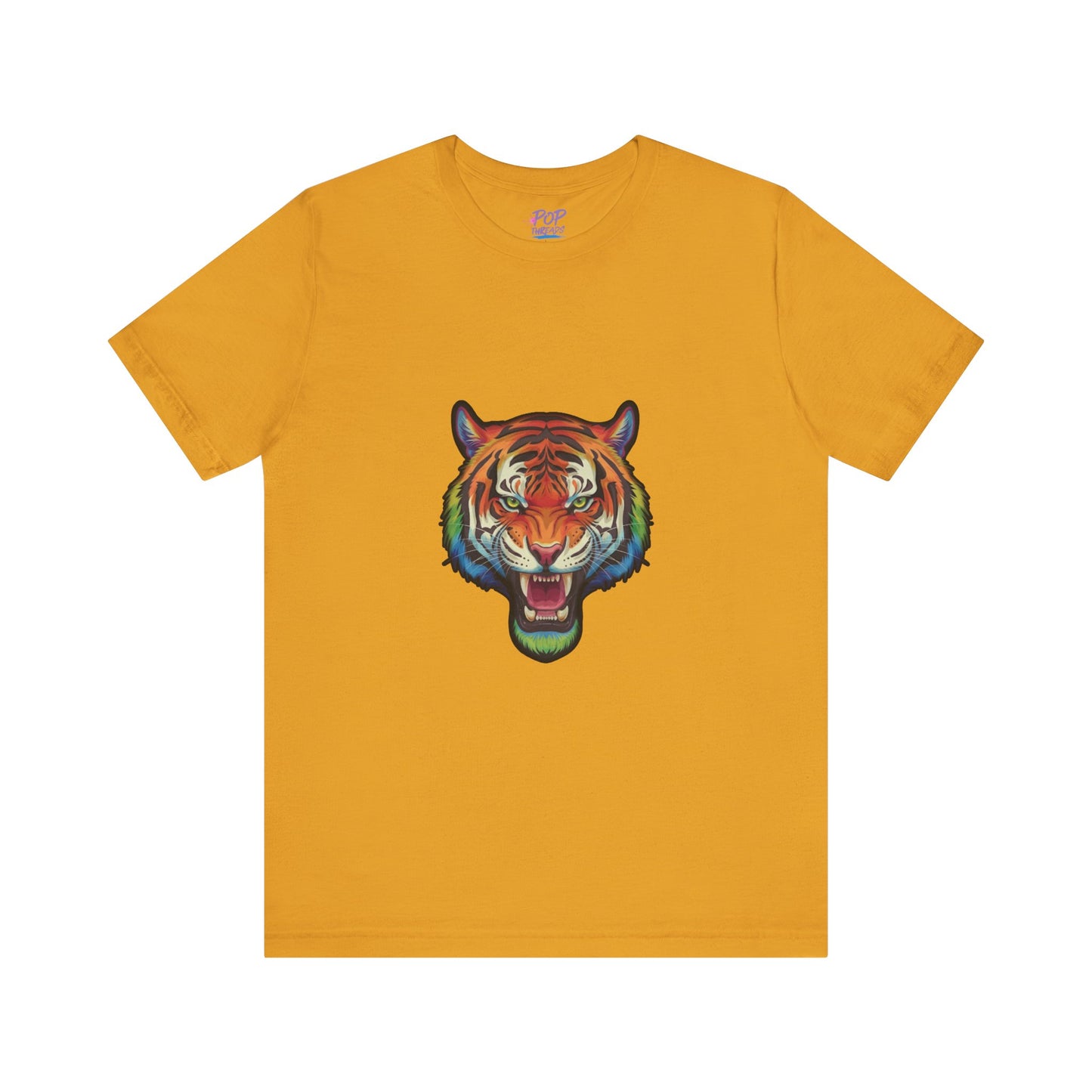 Colorful Rainbow Tiger Tee
