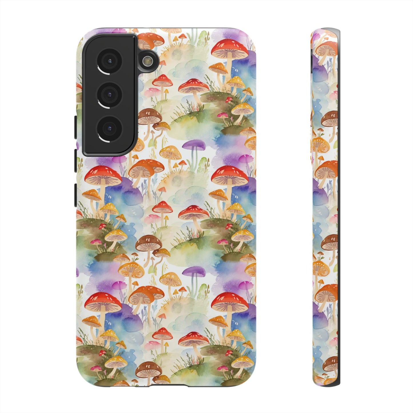 Mushroom Phone Case | Shroom Phone Cover | Hippie Themed Phone Case | Cute mushroom Pattern | Tough Case