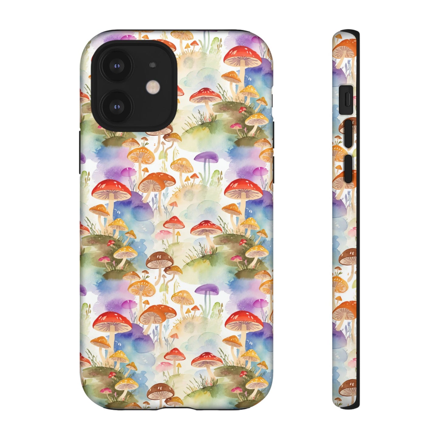 Mushroom Phone Case | Shroom Phone Cover | Hippie Themed Phone Case | Cute mushroom Pattern | Tough Case