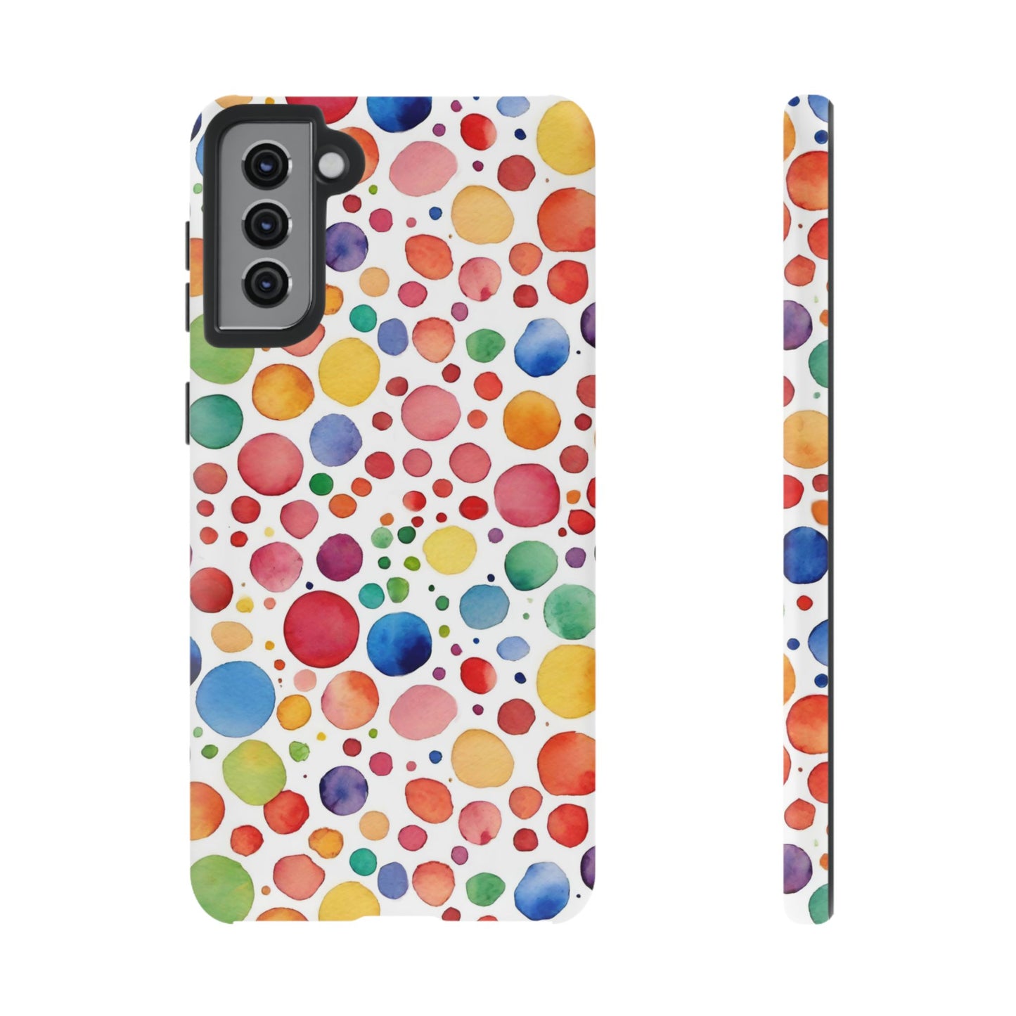 Polka dot drop | Tough Cases | Phone Case | IPhone | Samsung | Protective Phone Case | Phone Protector | Cute Phone Cover
