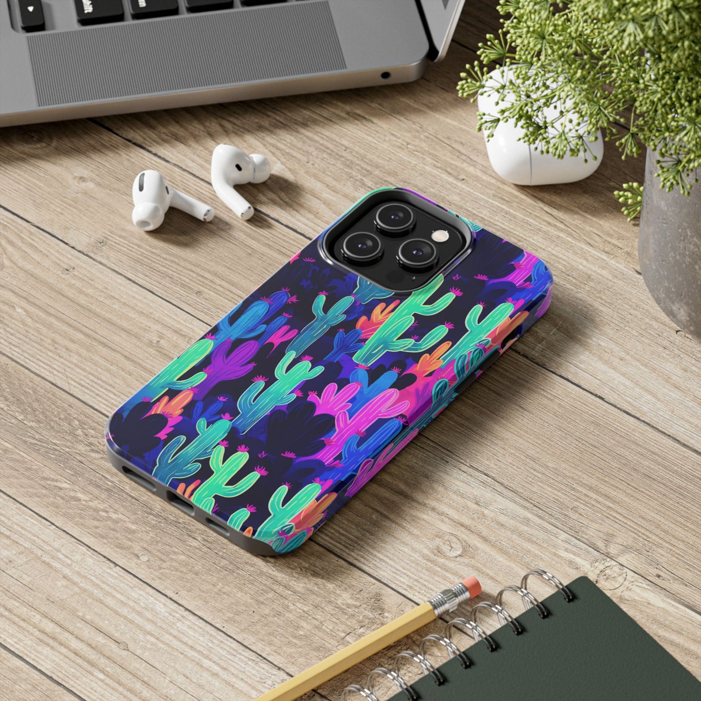 Rave Cacti Tough Phone Cases