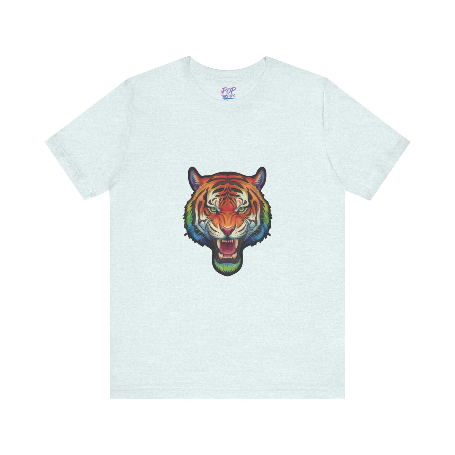Colorful Rainbow Tiger Tee