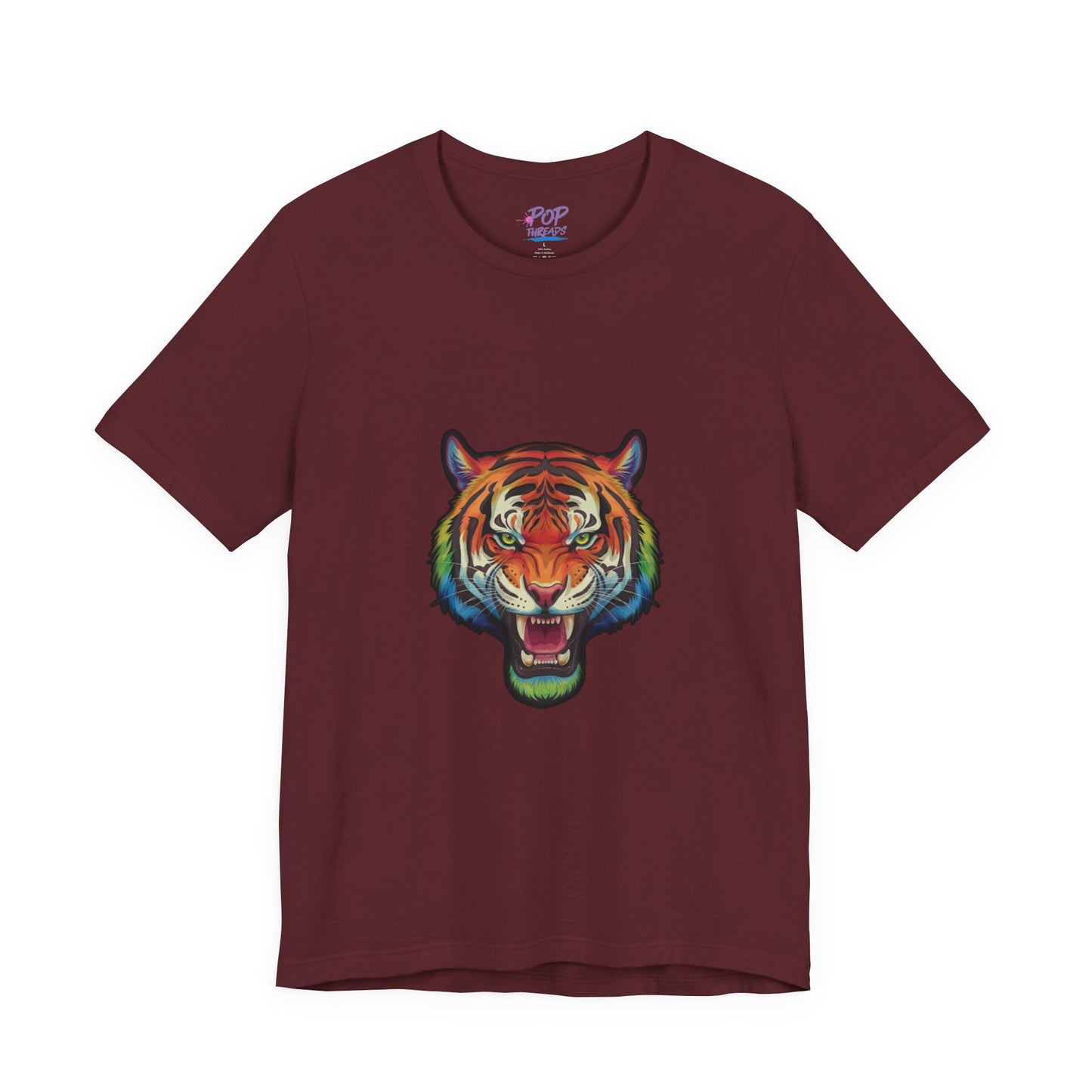 Colorful Rainbow Tiger Tee