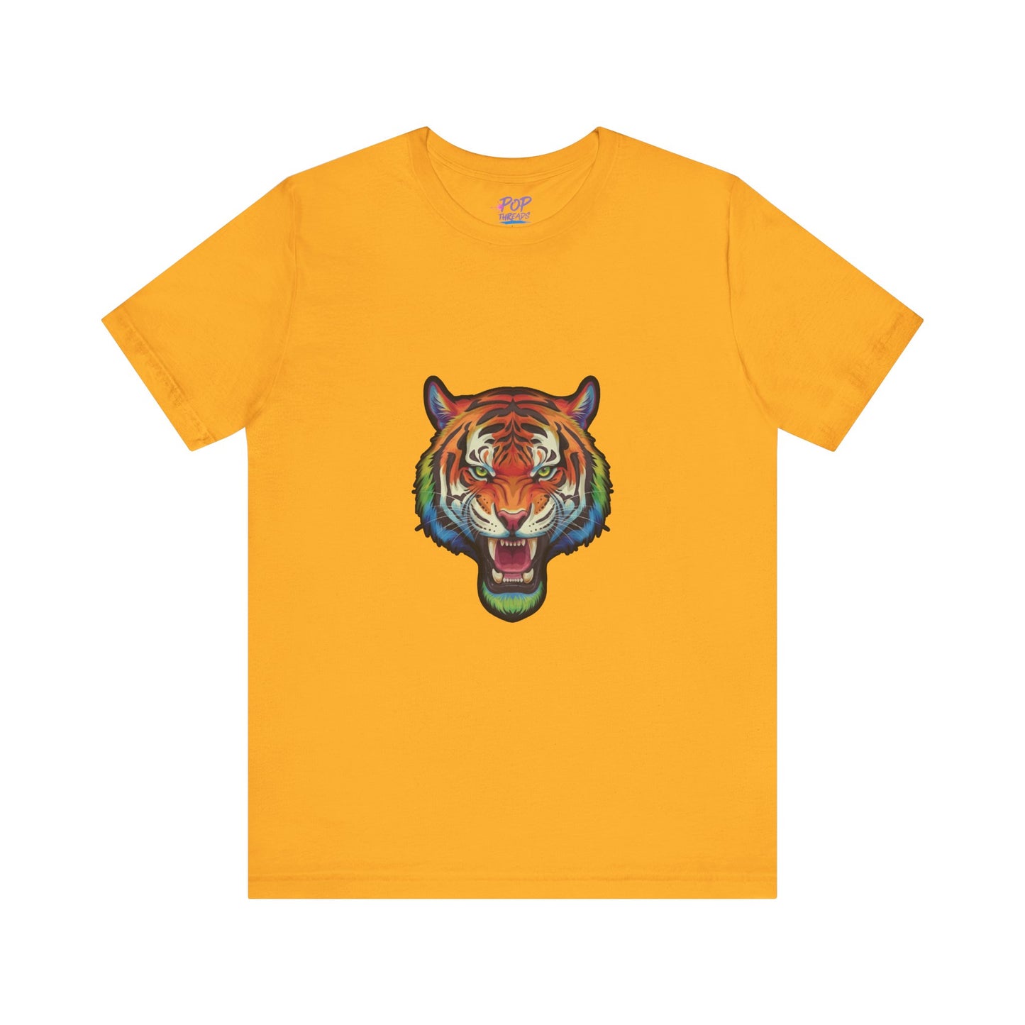 Colorful Rainbow Tiger Tee