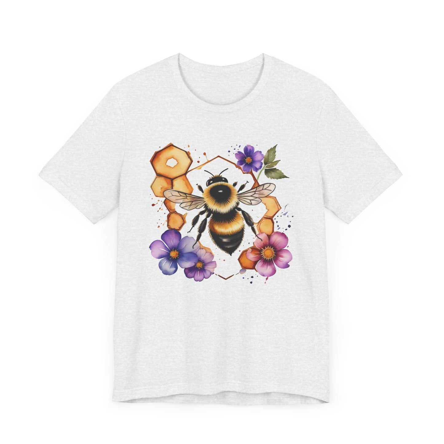 Bumblebee Graphic Tee For Gardening And Nature Lovers
