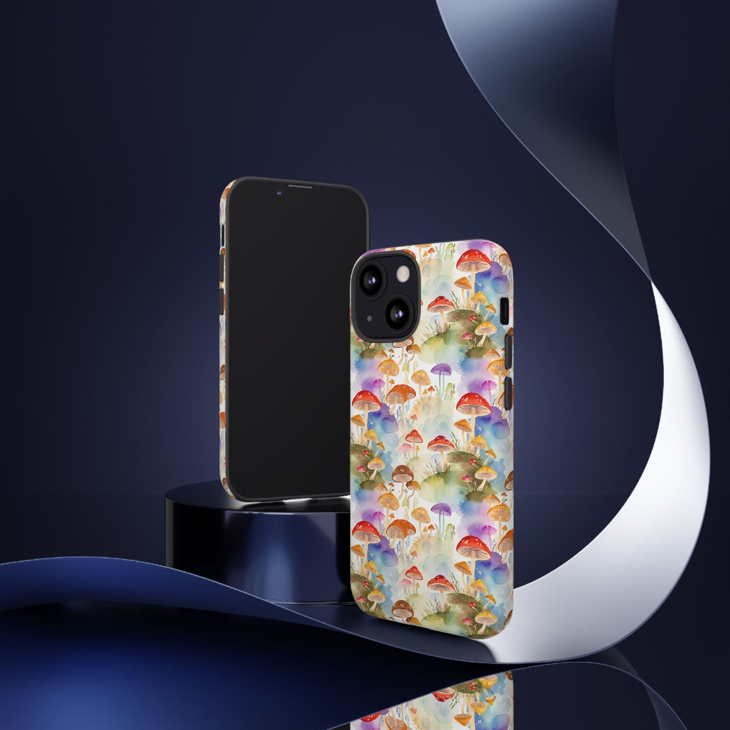 Mushroom Phone Case | Shroom Phone Cover | Hippie Themed Phone Case | Cute mushroom Pattern | Tough Case