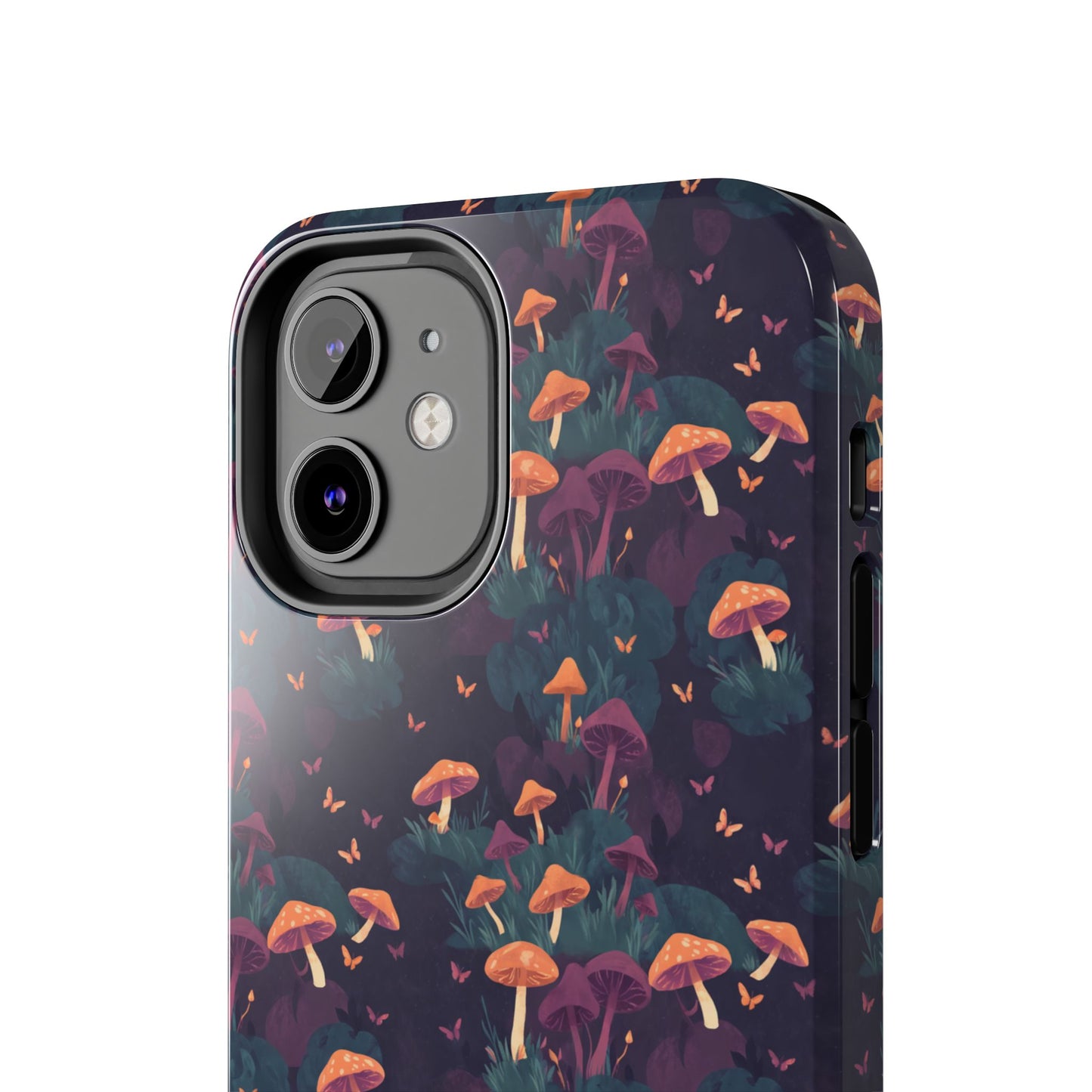 Witchy Mushroom And Moth IPhone Case | Witchy Phone Case | Mushroom Phone Case | Hippie Mushrooms | Night Moths