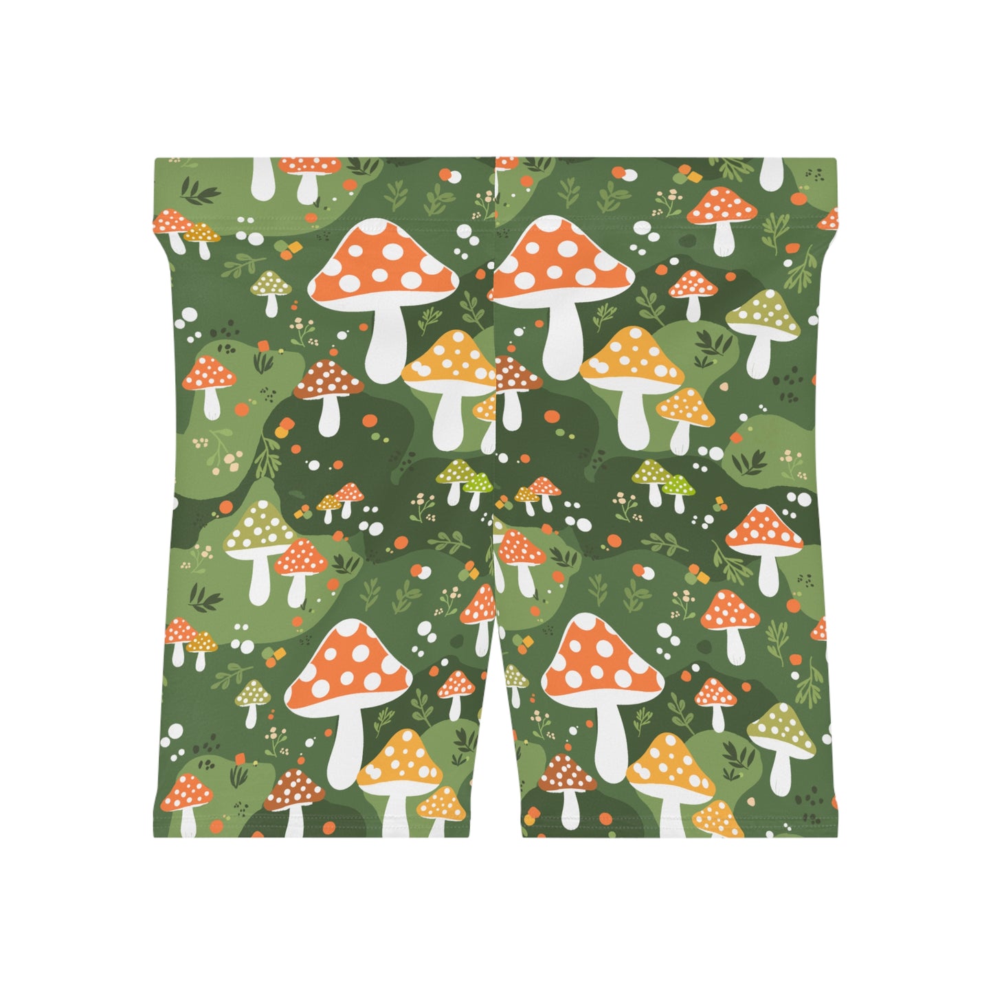 Mushroom Biker Shorts