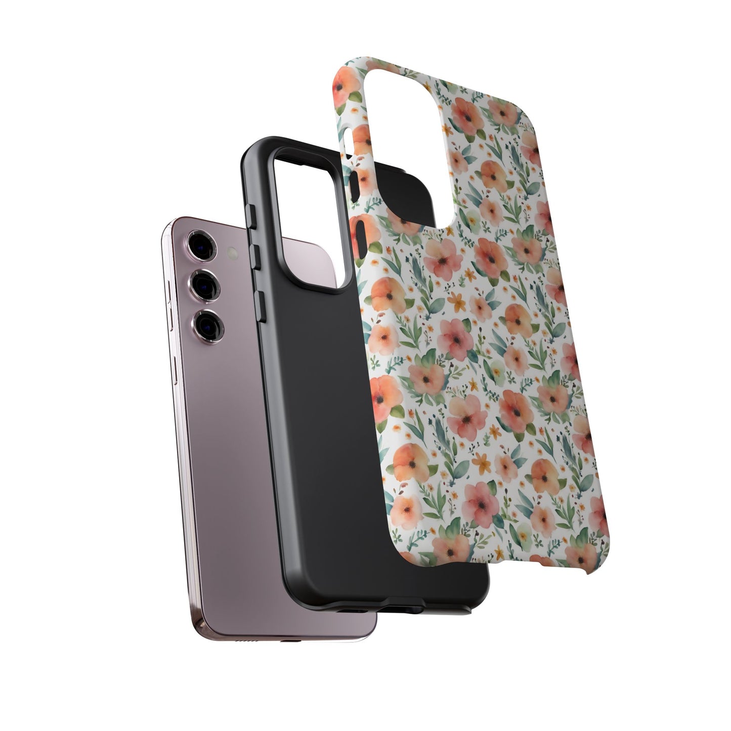 Watercolor Floral Print | Tough Cases | IPhone Case | Samsung Case | Flower Phone Case | Floral Case