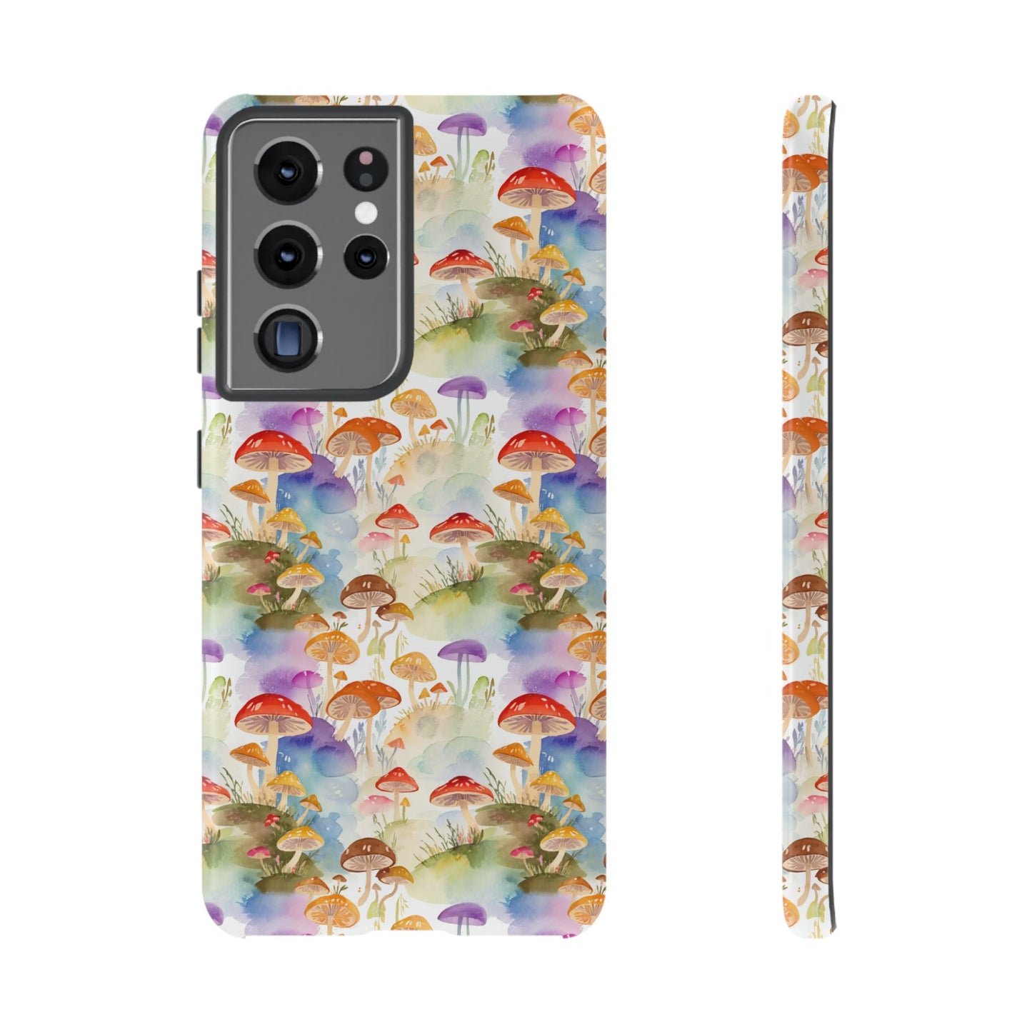 Mushroom Phone Case | Shroom Phone Cover | Hippie Themed Phone Case | Cute mushroom Pattern | Tough Case