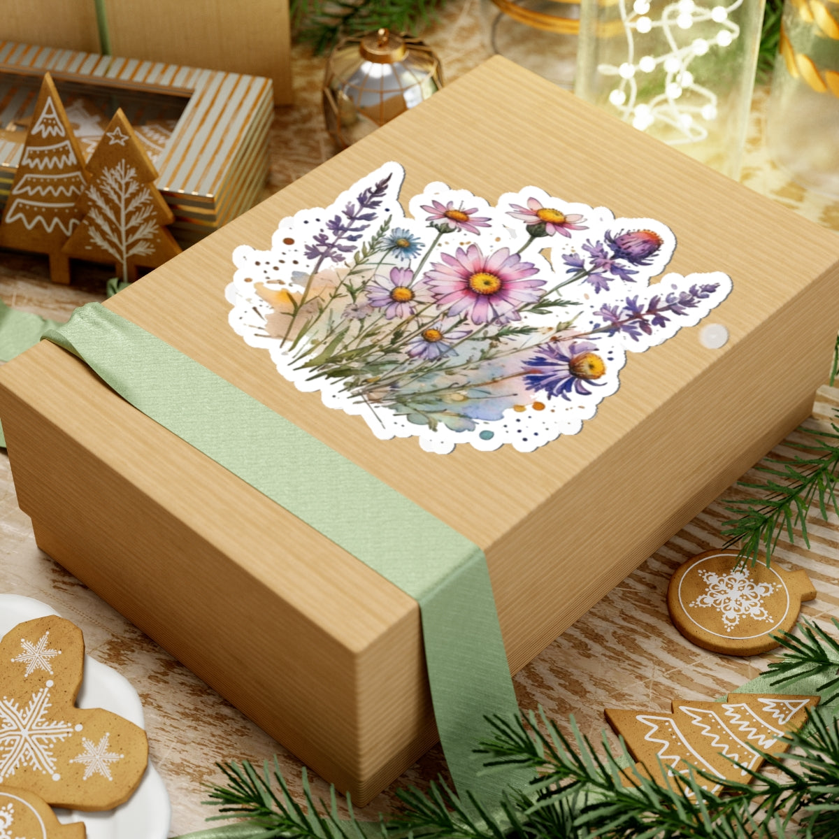 Wildflowers Kiss-Cut Stickers