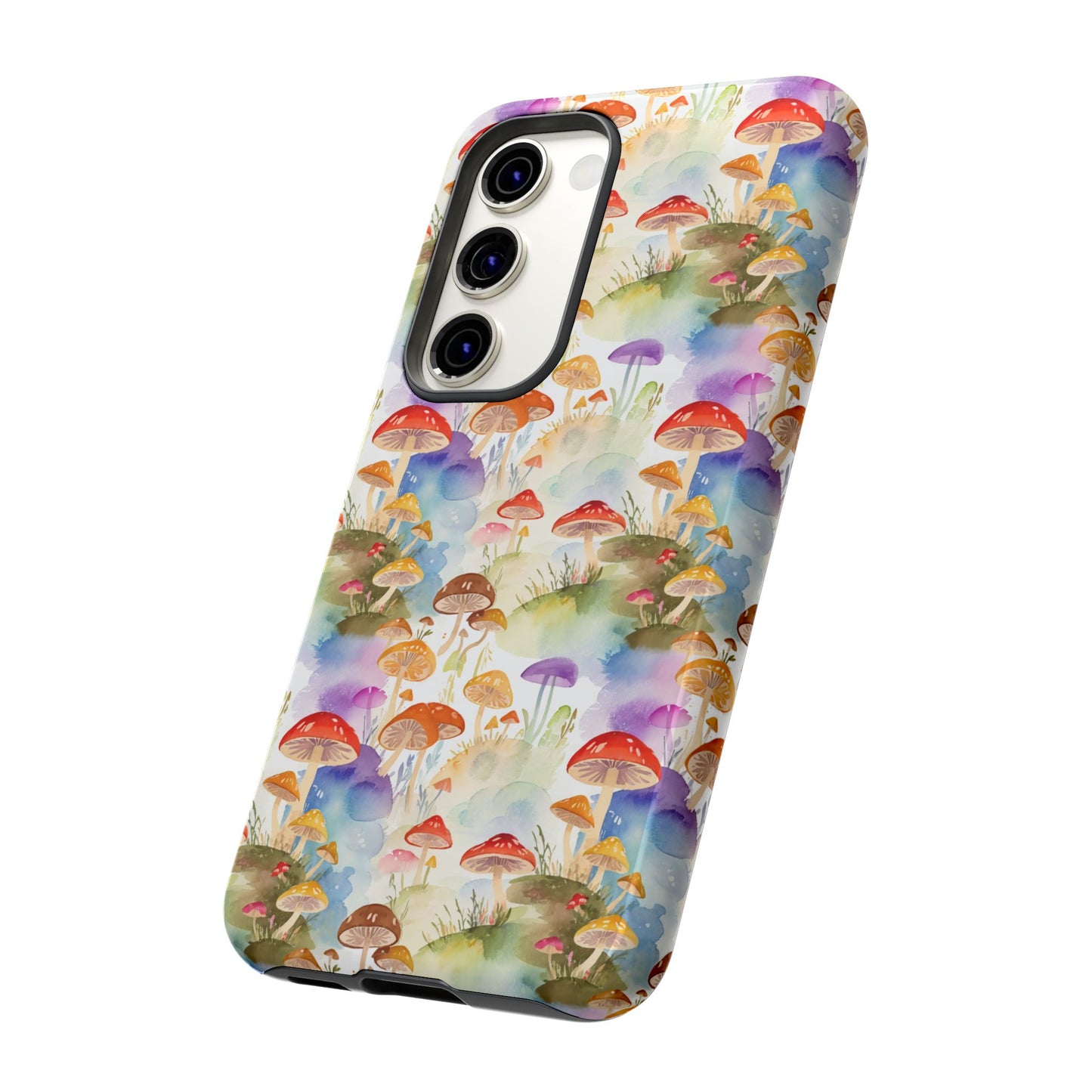 Mushroom Phone Case | Shroom Phone Cover | Hippie Themed Phone Case | Cute mushroom Pattern | Tough Case