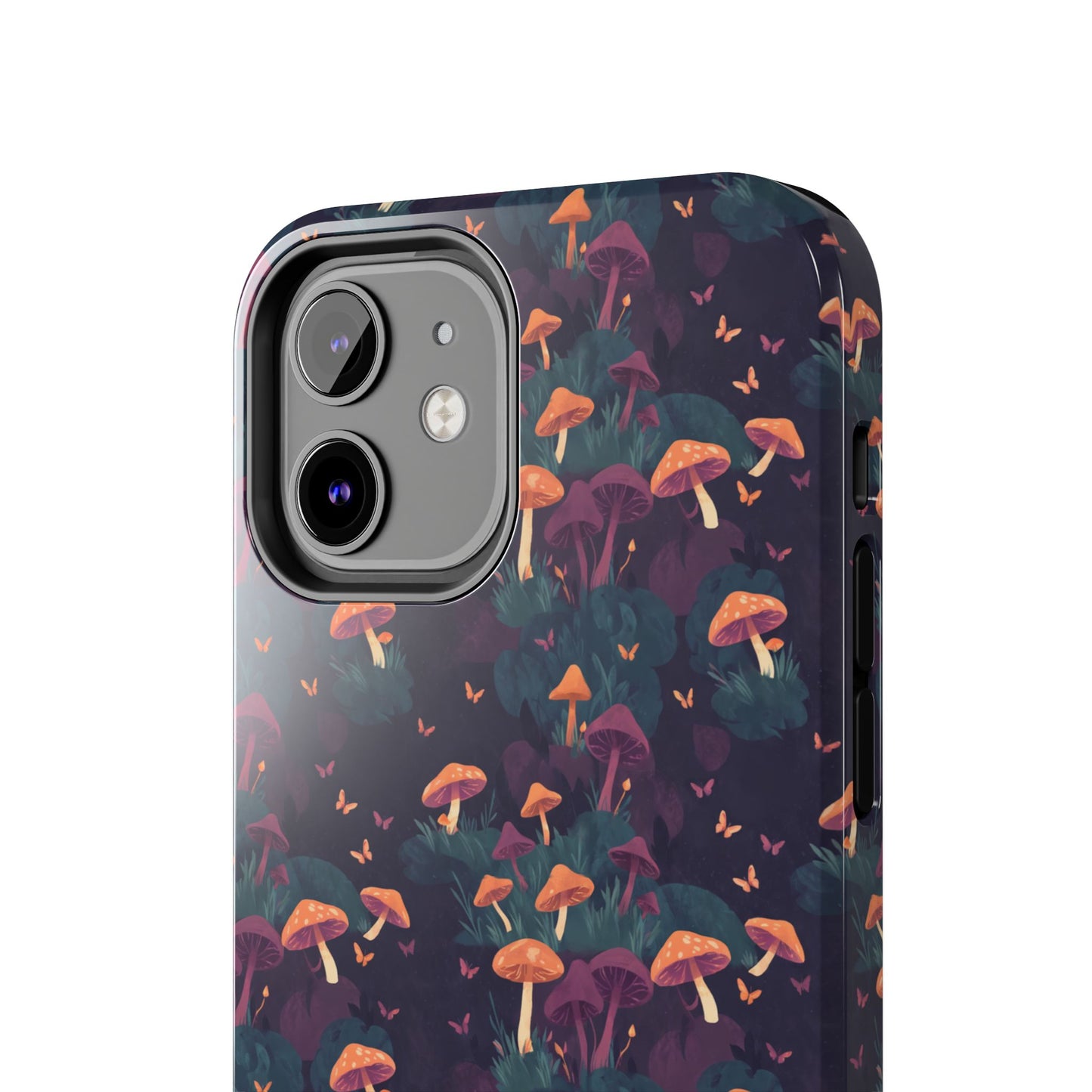 Witchy Mushroom And Moth IPhone Case | Witchy Phone Case | Mushroom Phone Case | Hippie Mushrooms | Night Moths