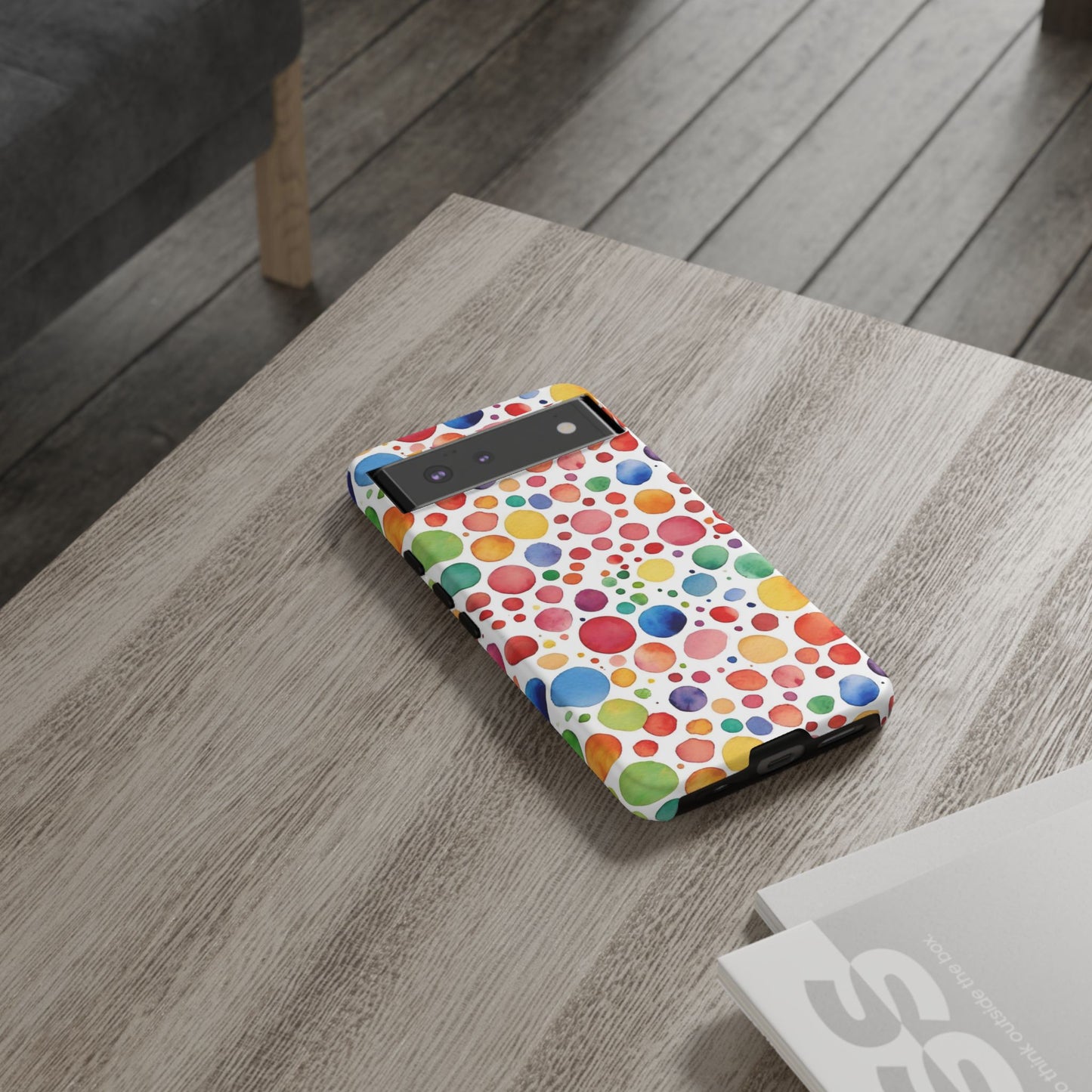 Polka dot drop | Tough Cases | Phone Case | IPhone | Samsung | Protective Phone Case | Phone Protector | Cute Phone Cover